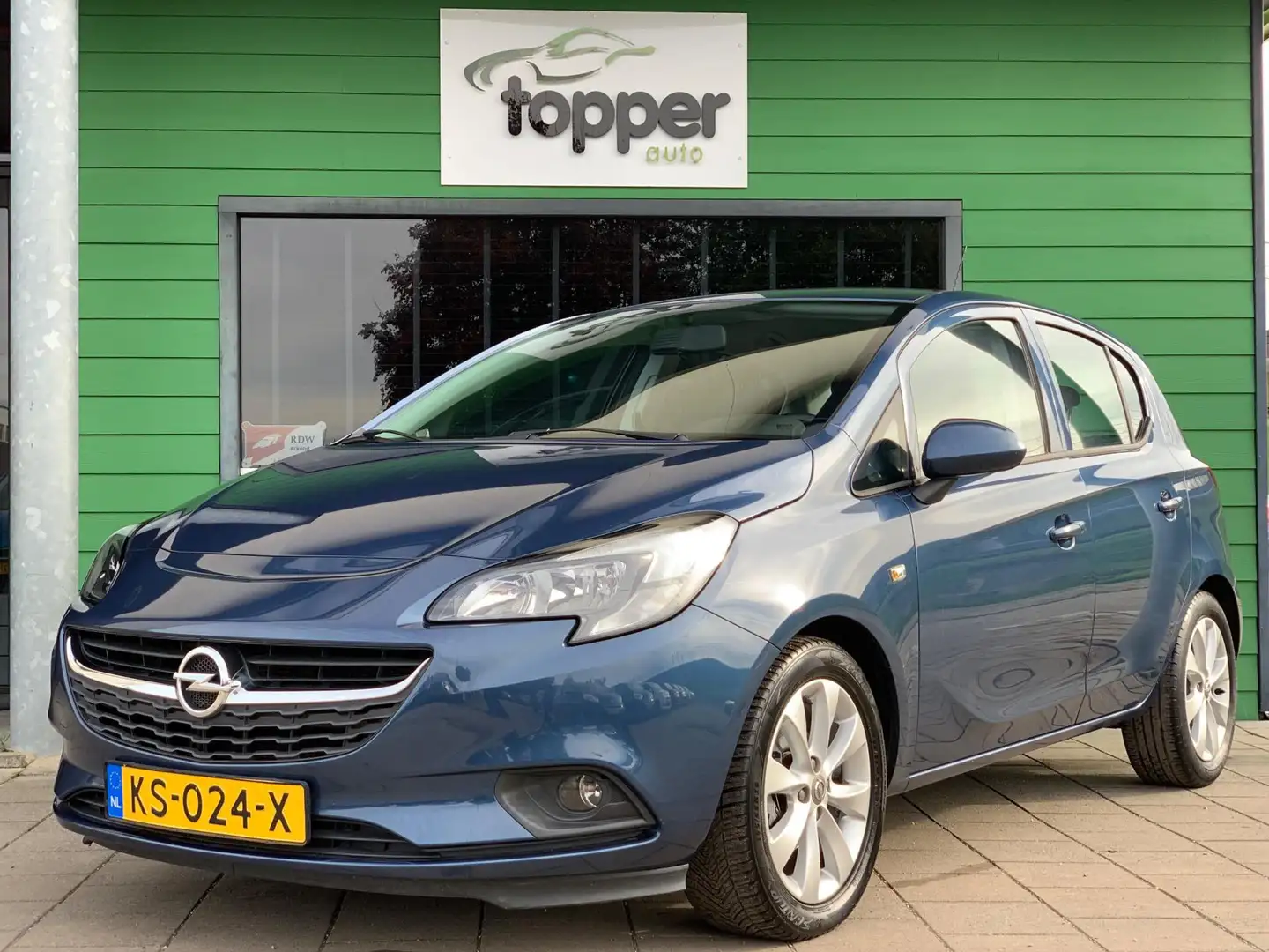 Opel Corsa 1.4 Edition | Cruise Control | Elektrische Ramen | Bleu - 1