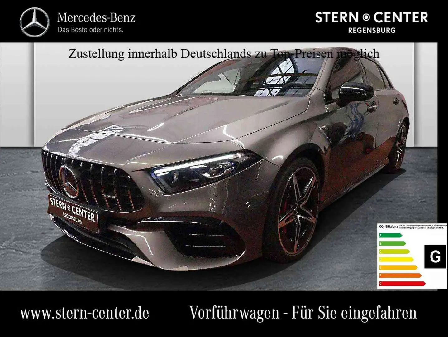 Mercedes-Benz A 45 AMG S 4MATIC+ Kompaktlimousine AMG SHD MBUX Grau - 1