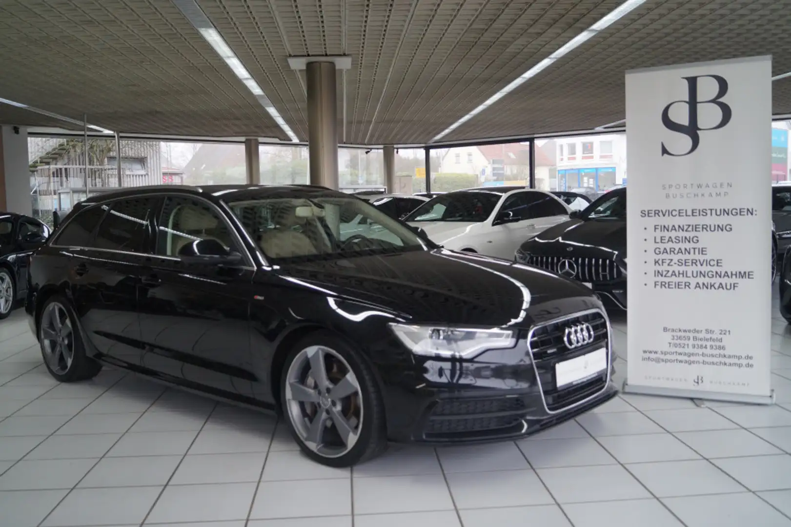 Audi A6 3.0 TDI quattro S-Line 20LM PANO KAMERA BOSE Noir - 1