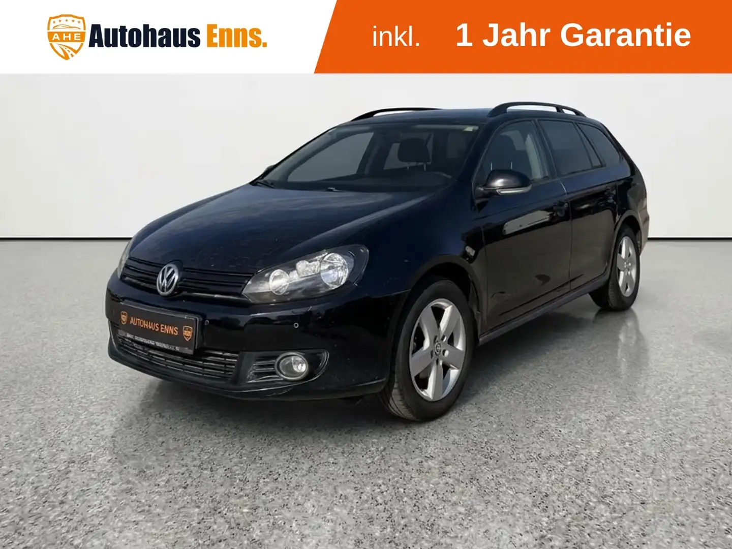 Volkswagen Golf Variant TEMPOMAT / Klima / PARKSENSOREN / Sitzheiz. vorne / Elektr. Spiegel / Elektr. Fensterheber / Parksensor vorne Schwarz - 1