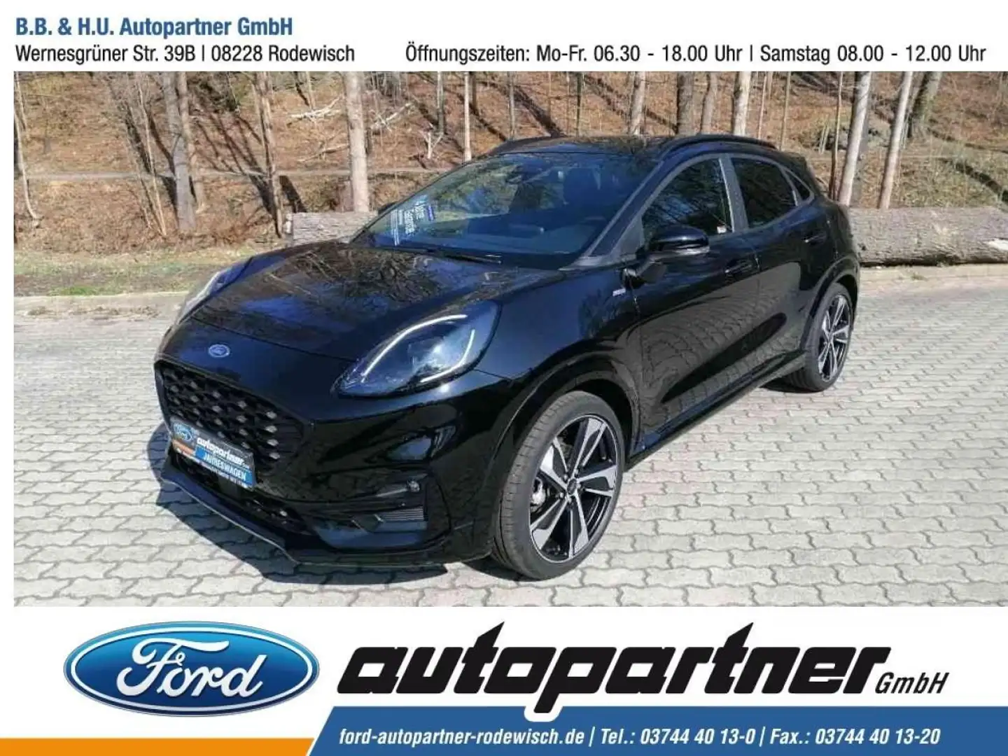 Ford Puma ST-Line Schwarz - 1