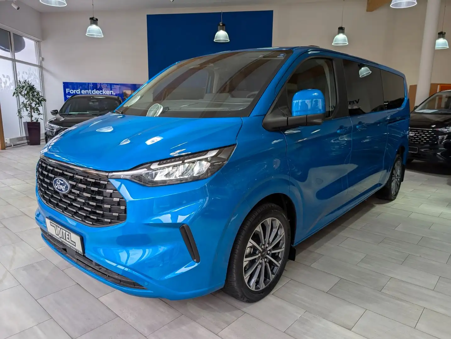 Ford Tourneo Custom 2.0 L2 Tit X AT B&O Allrad Bleu - 1