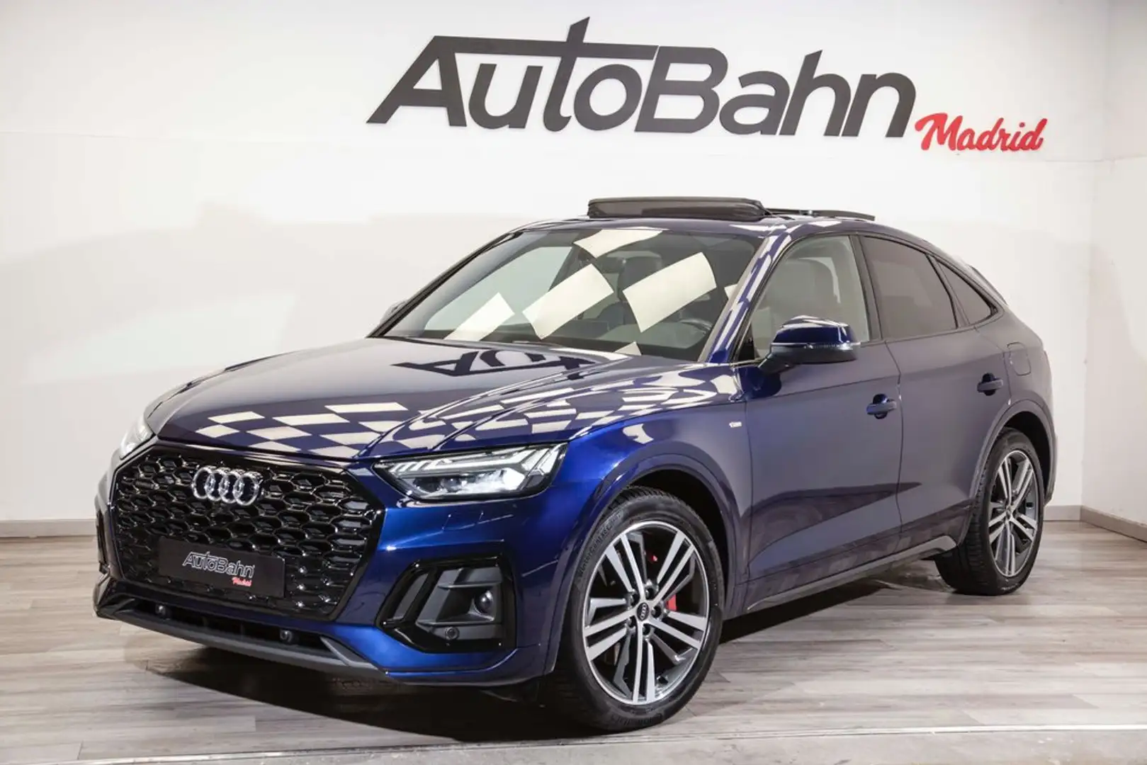 Audi Q5 55 TFSIe S line quattro-ultra S tronic Azul - 1