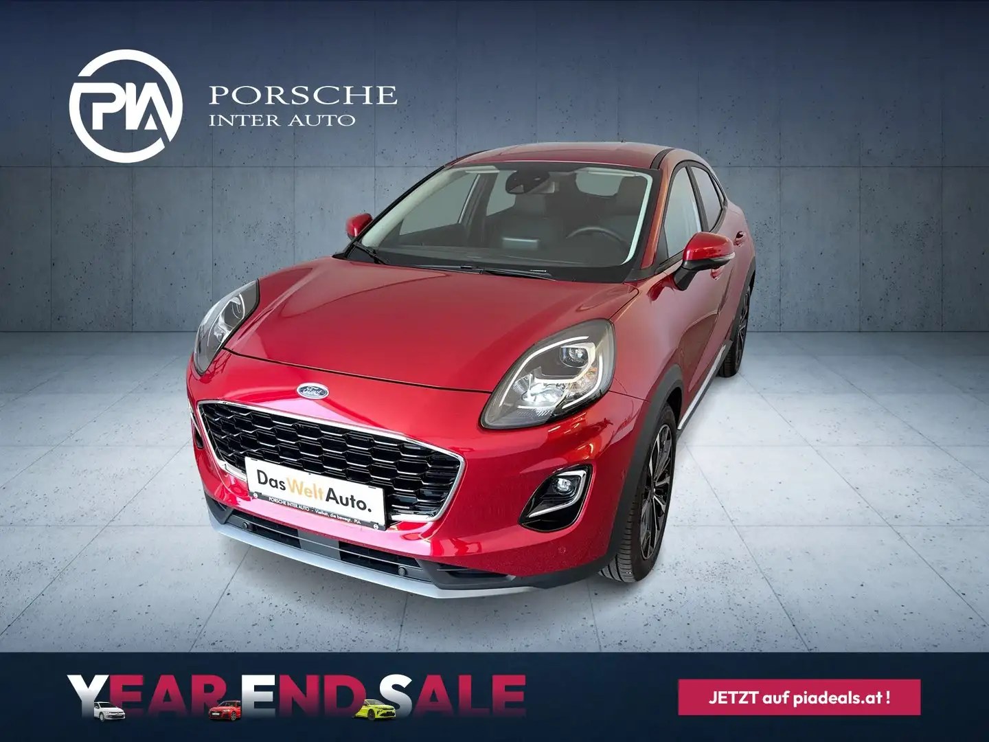 Ford Puma 1,0 EcoBoost Hybrid Titanium X Rot - 1