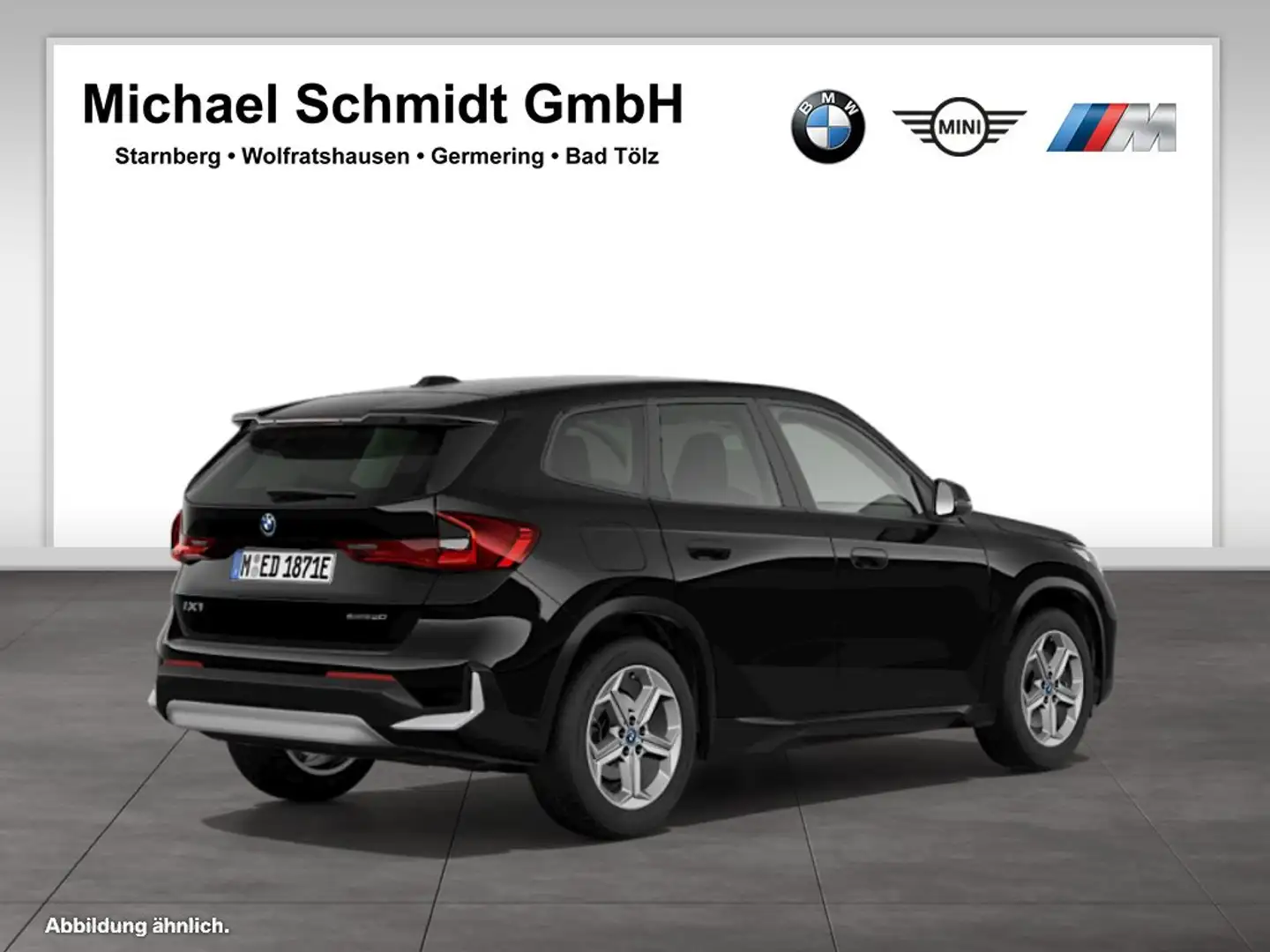BMW iX1 eDrive20 *BMW Starnberg*SOFORT Schwarz - 2