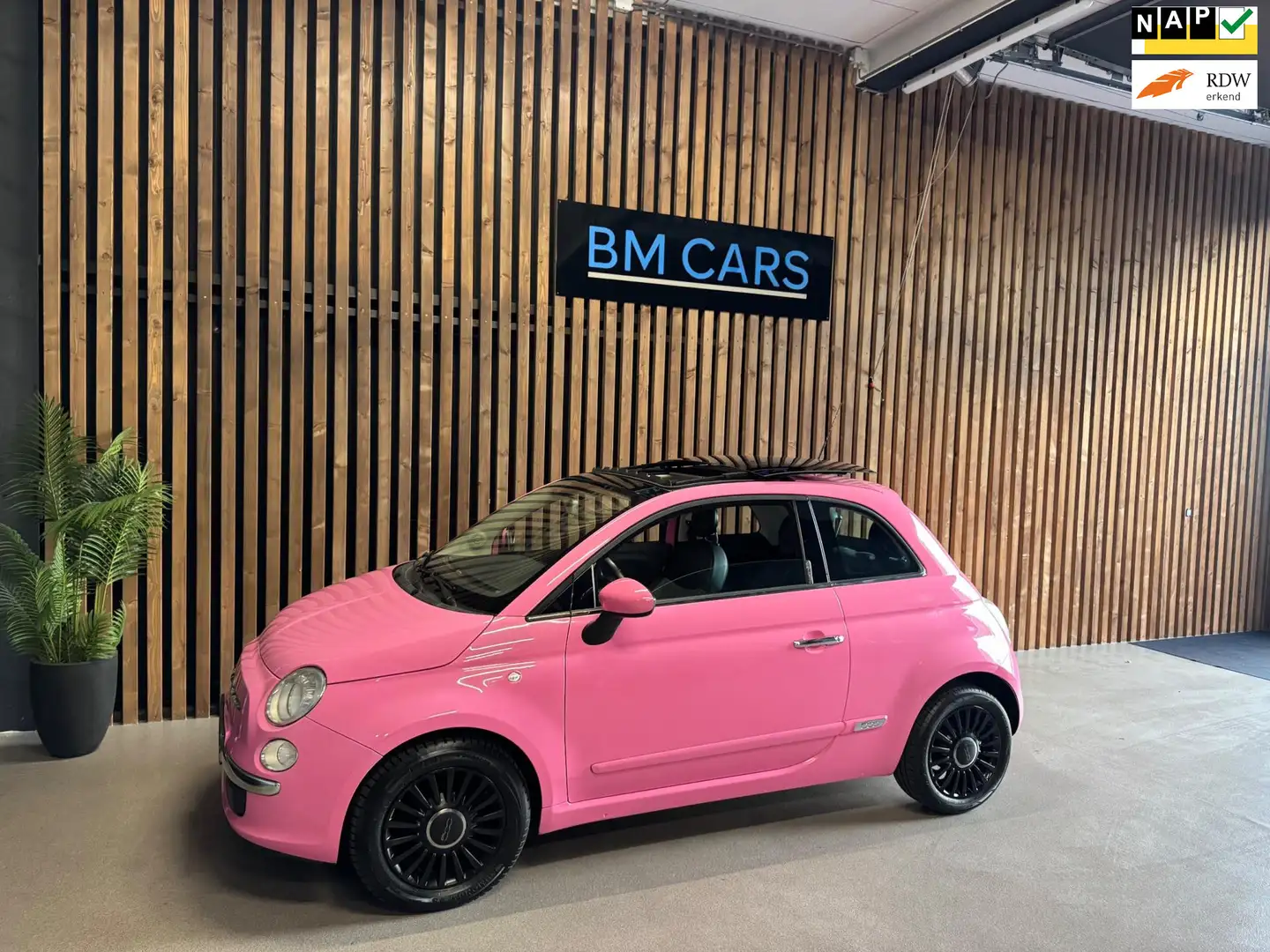 Fiat 500 1.2 Rosa AUTOMAAT, PANODAK, CLIMA - 1