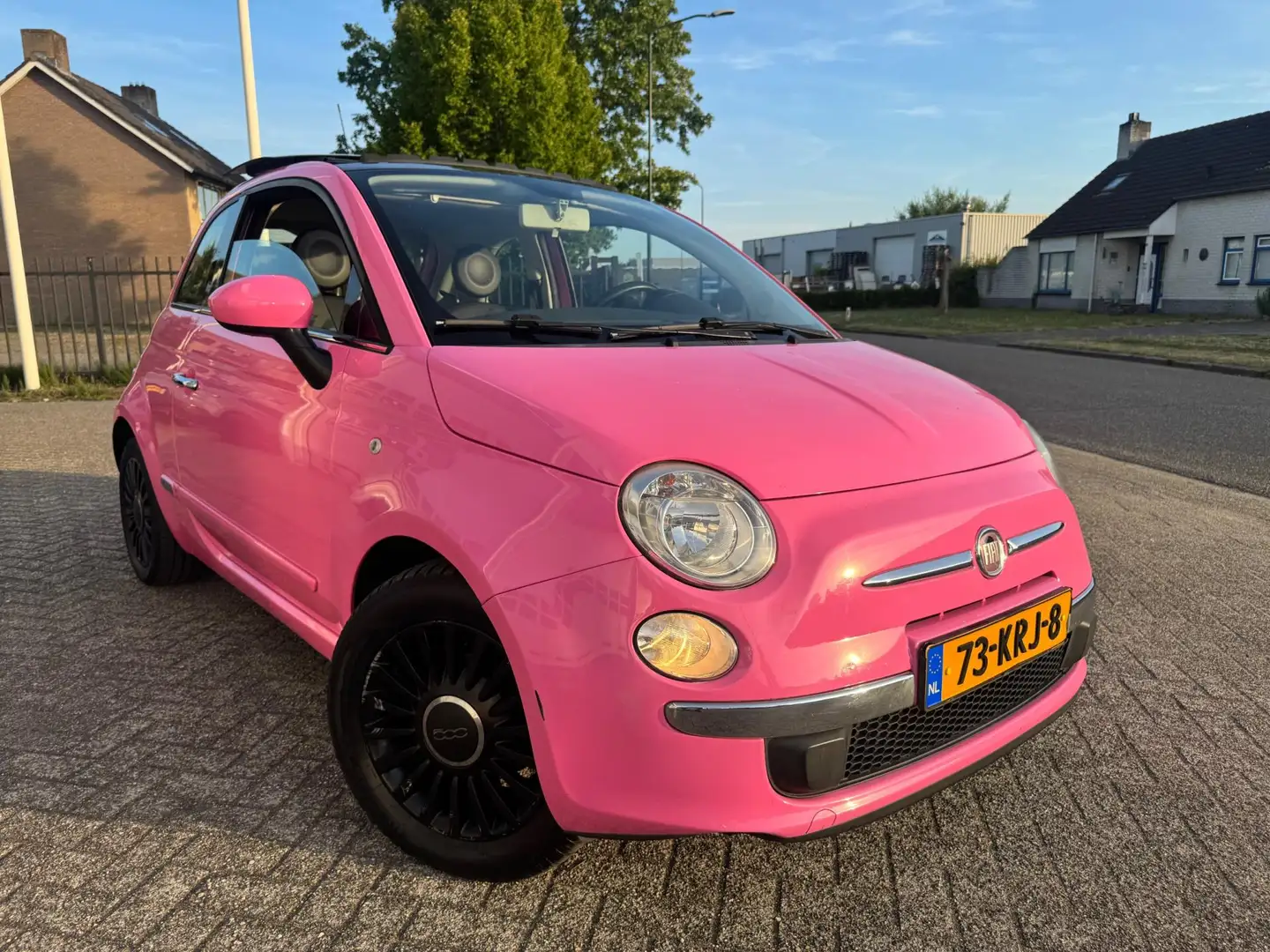 Fiat 500 1.2 Rosa AUTOMAAT, PANODAK, CLIMA - 2