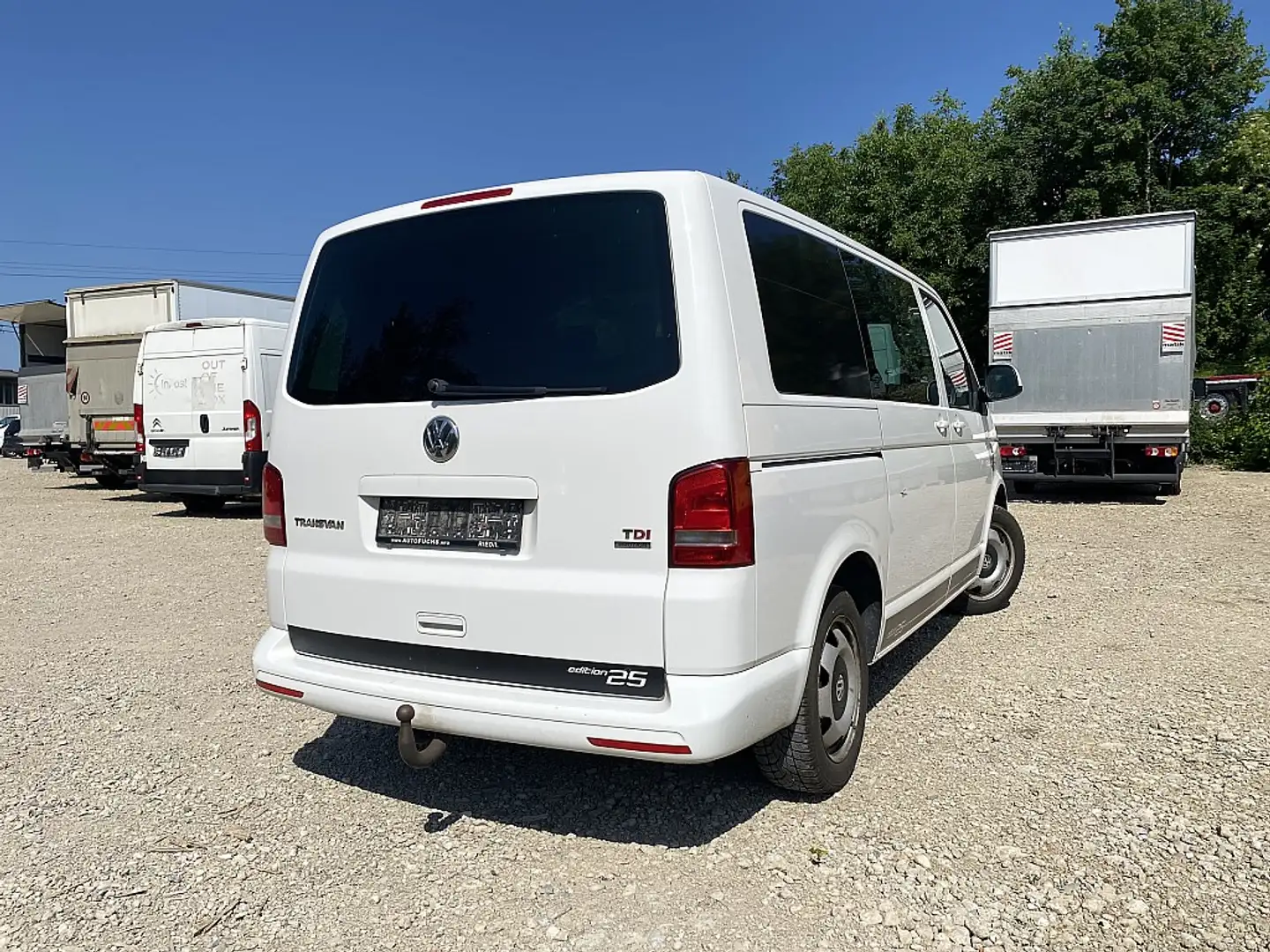 Volkswagen T6 TransVan Comfortline DSG Allrad o.Pickerl Bianco - 2