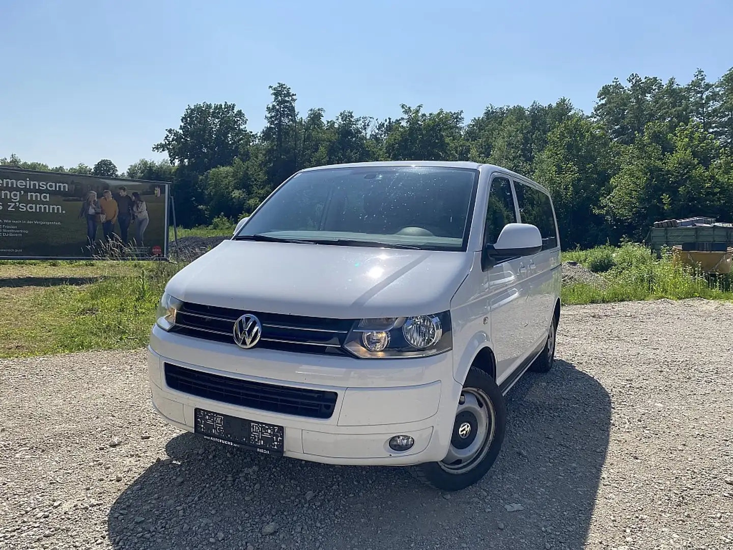 Volkswagen T6 TransVan Comfortline DSG Allrad o.Pickerl Bianco - 1