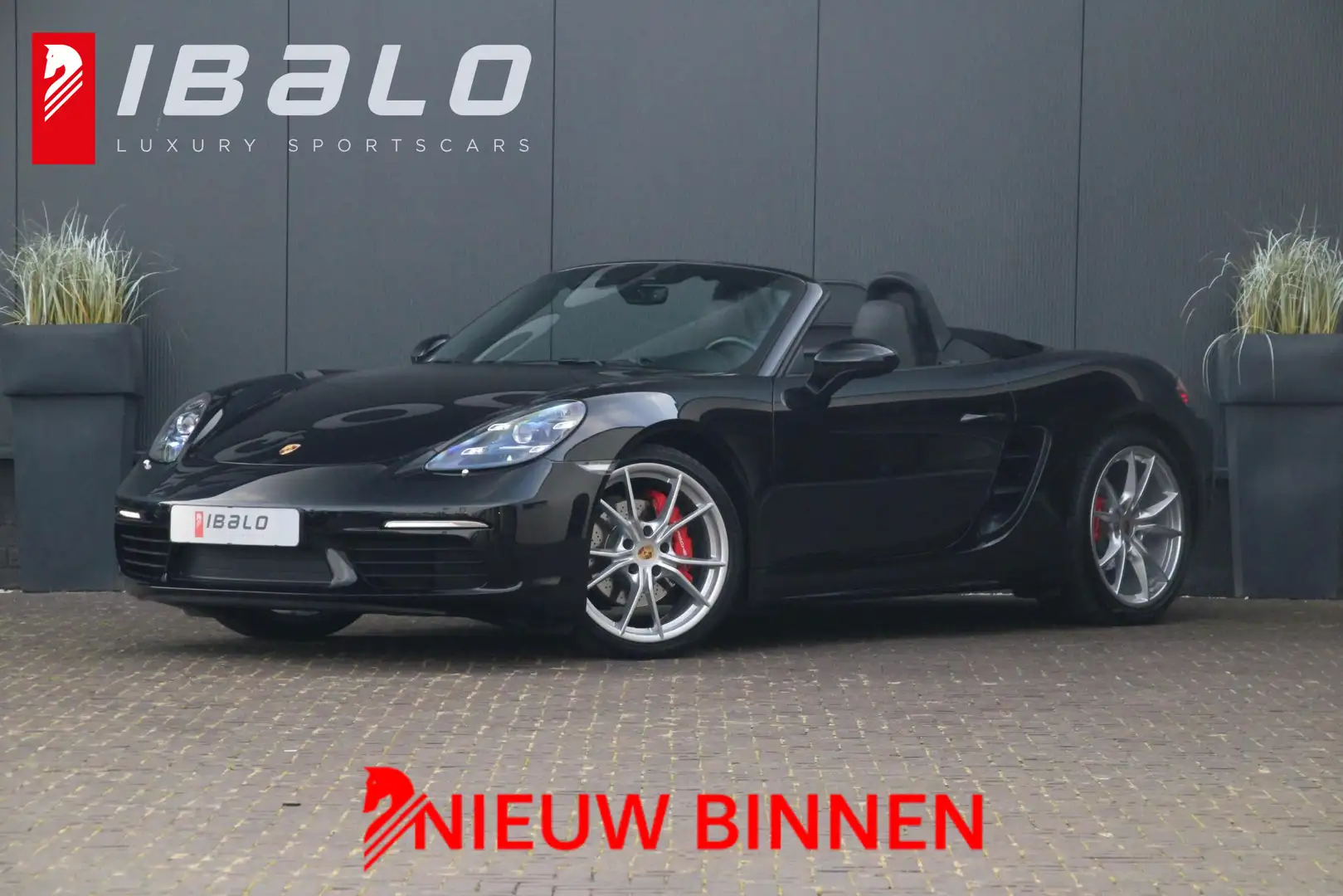 Porsche 718 Boxster S 2.5 S | Sportuitlaat | 20 inch | PDLS+ | Schwarz - 1