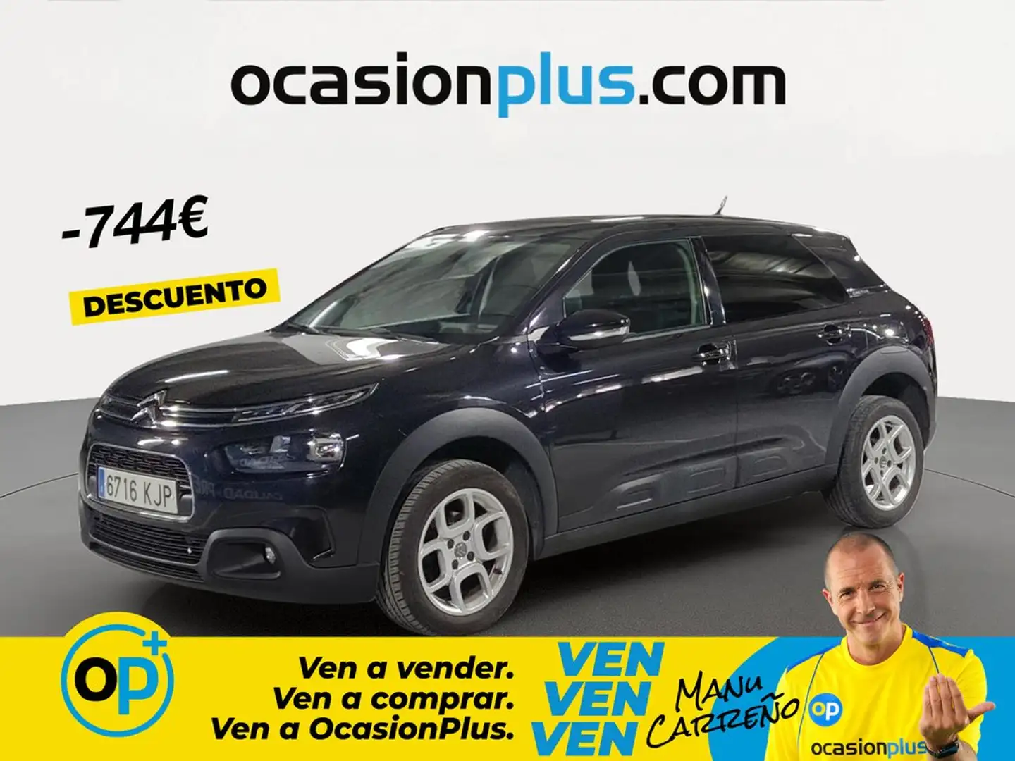 Citroen C4 Cactus 1.2 PureTech S&S Feel 110 Negro - 1