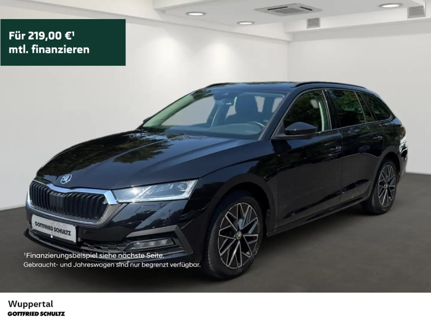 Skoda Octavia Com 2.0 TDI DSG LED NAVI SHZ PDC LM Noir - 1