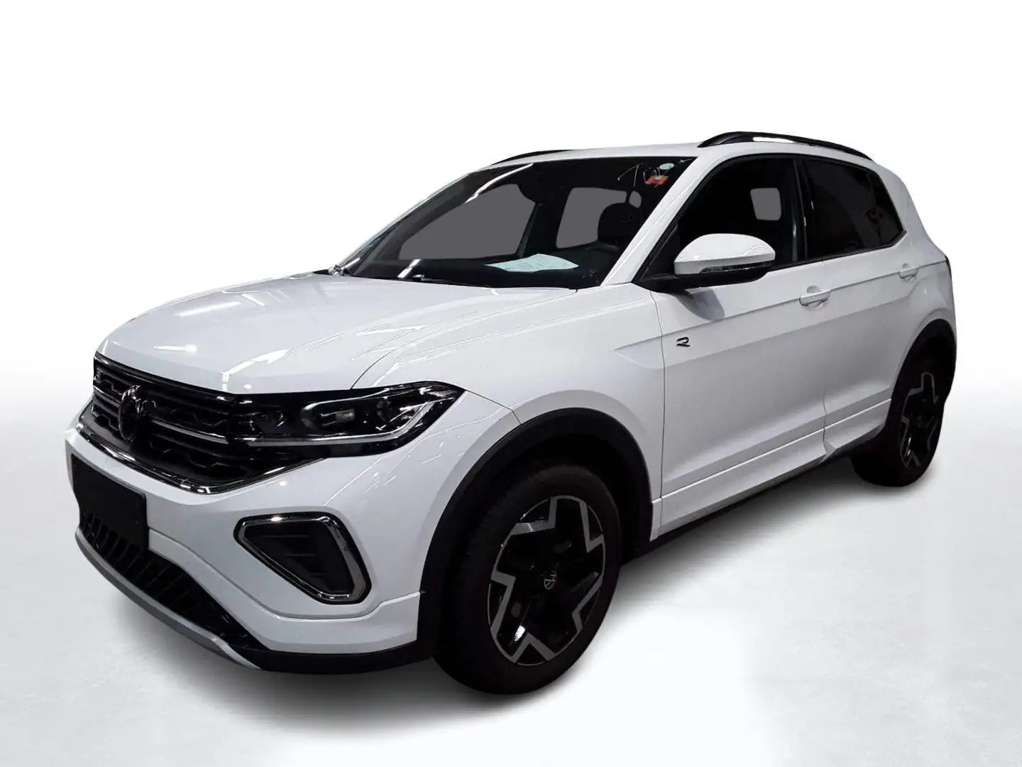 Volkswagen T-Cross 1.5 TSI DSG R-Line Navi R-Kam AHK LED Weiß - 2