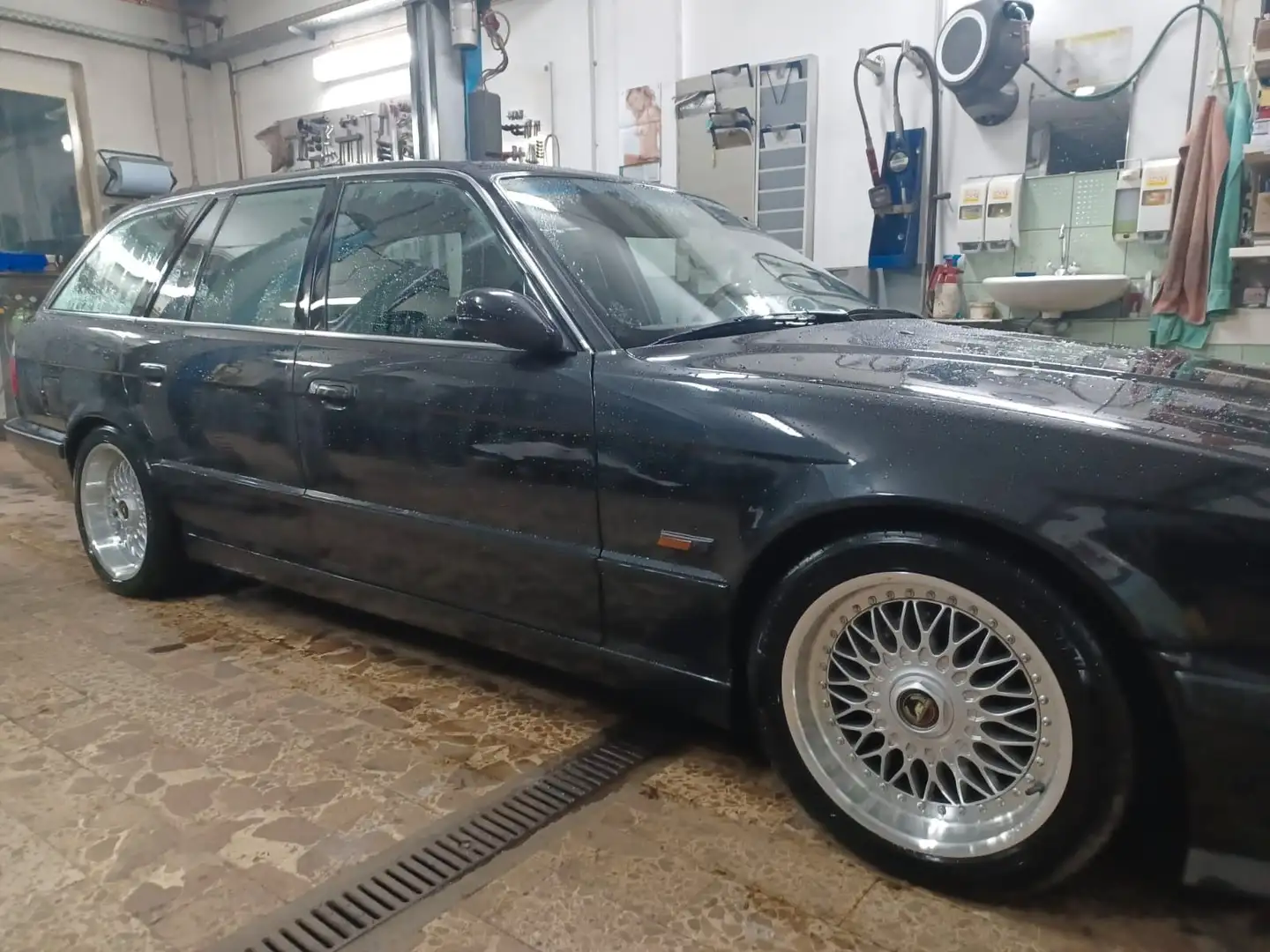 BMW 530 Einzelstück 530i V8 Touring AC Schnitzer Zwart - 2