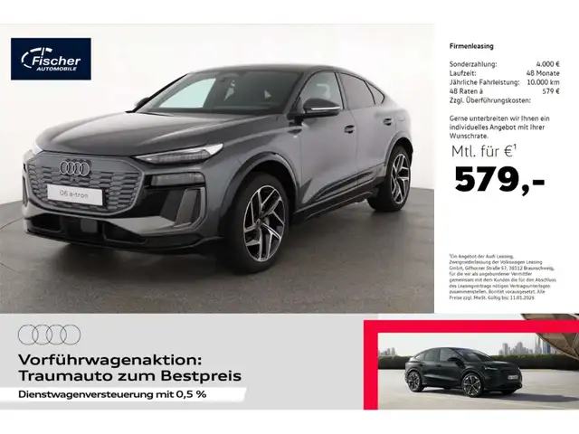 Audi Q6 e-tron Sportback quattro LP: 92.830,- /Interieur S mit Sp