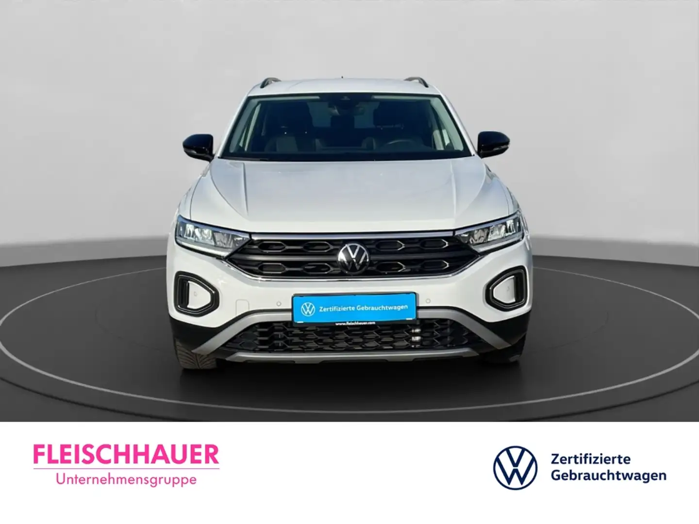 Volkswagen T-Roc Goal Navi VC AppConnect TravelAss ACC SHZ Weiß - 2