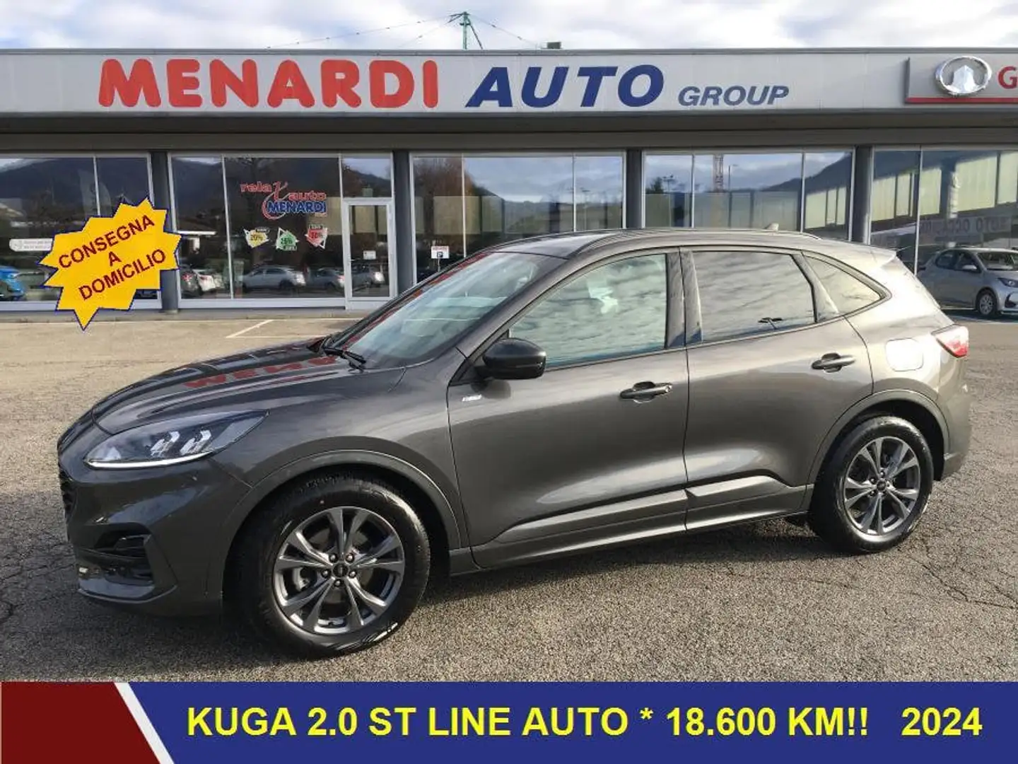 Ford Kuga 2.0 EcoBlue 120cv auto ST-Line ST LINE * 18.600 K Grigio - 1