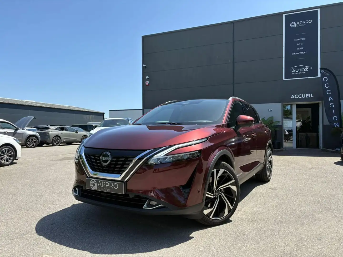 Nissan Qashqai Qashqai 1.5 e-Power - 190 - BVA 2022  III 2021 Tek Rouge - 1