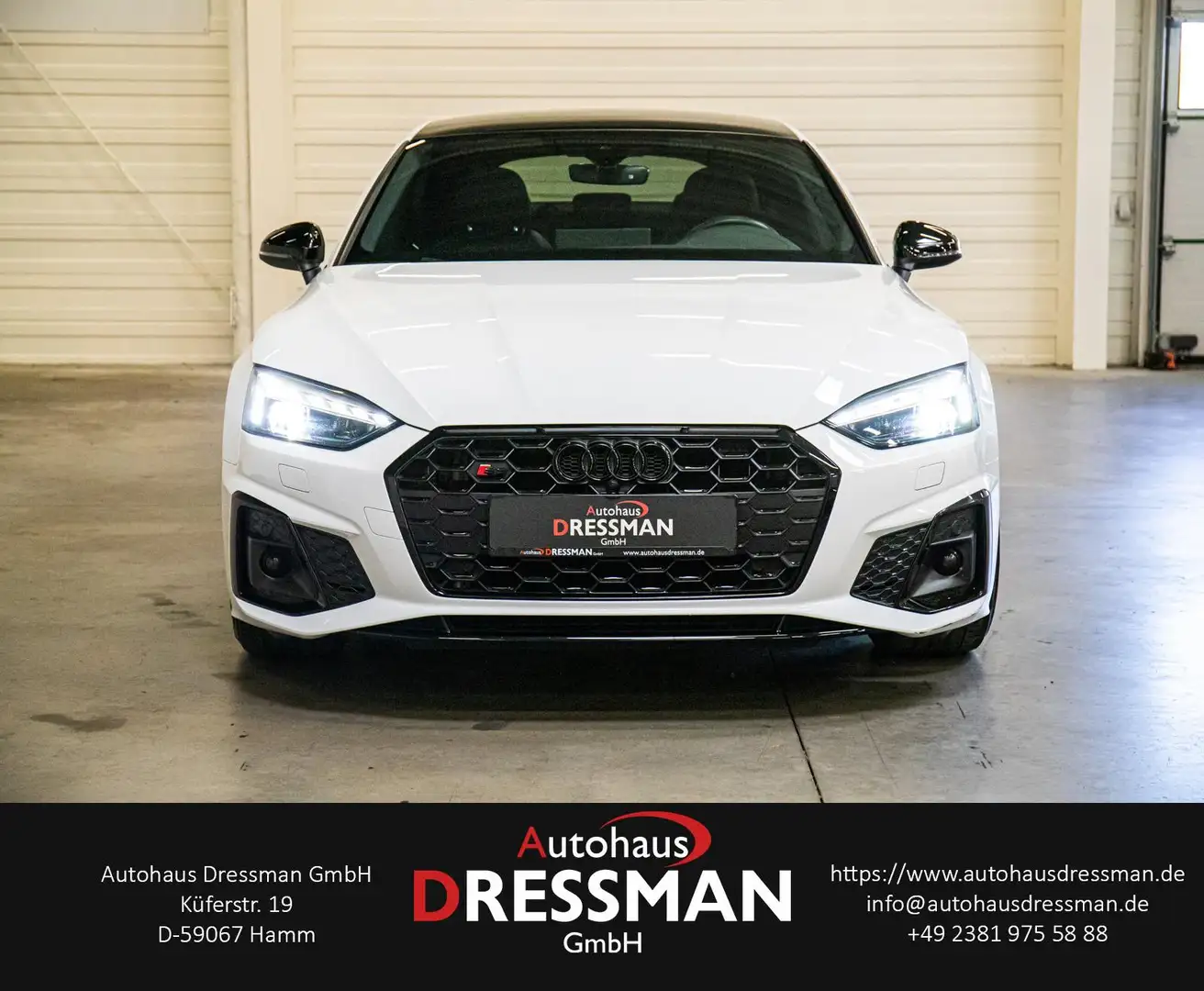 Audi S5 3.0 TDI SPORTBACK MATRIX PANO B&O ACC KAMERA Blanc - 2