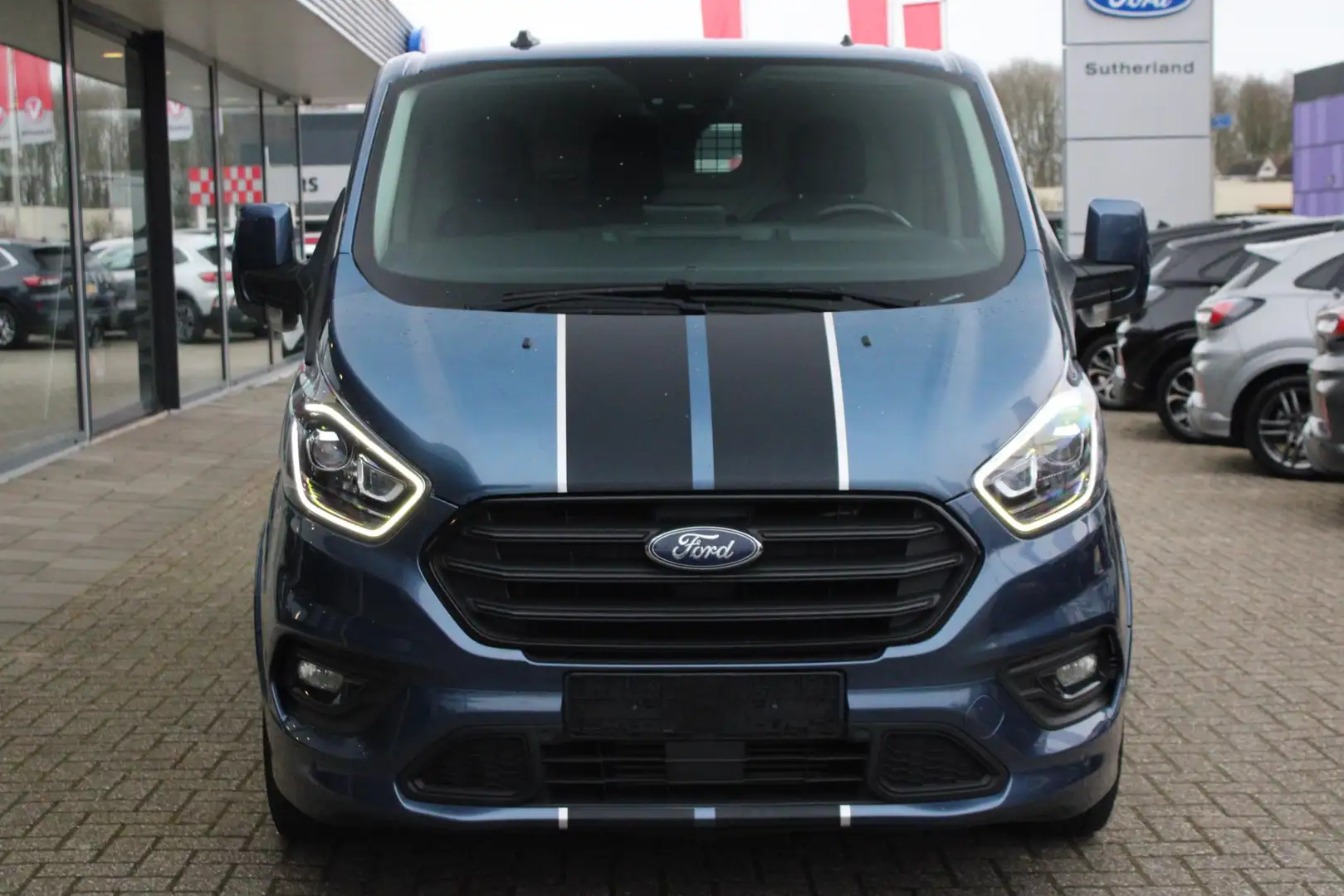 Ford Transit Custom 290 2.0 TDCI L1H1 Sport | 185pk Automaat | Adaptiv Blauw - 2