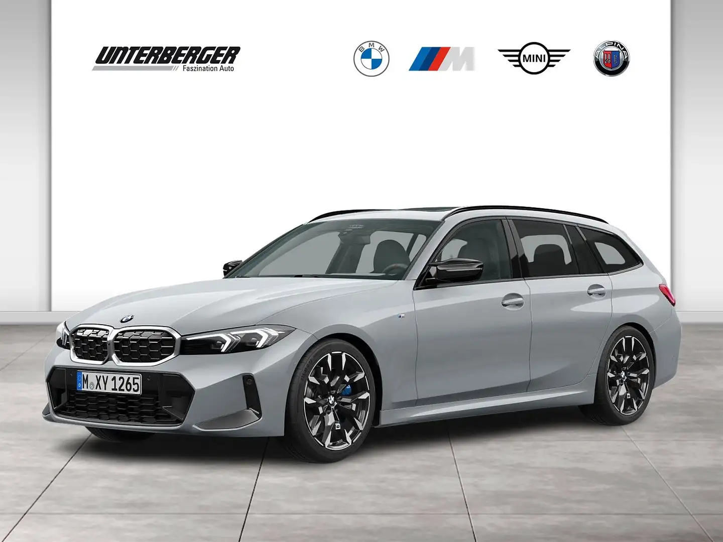 BMW 340 M340d xDrive Touring Facelift 360° HUD HiFi Pano D Grau - 1