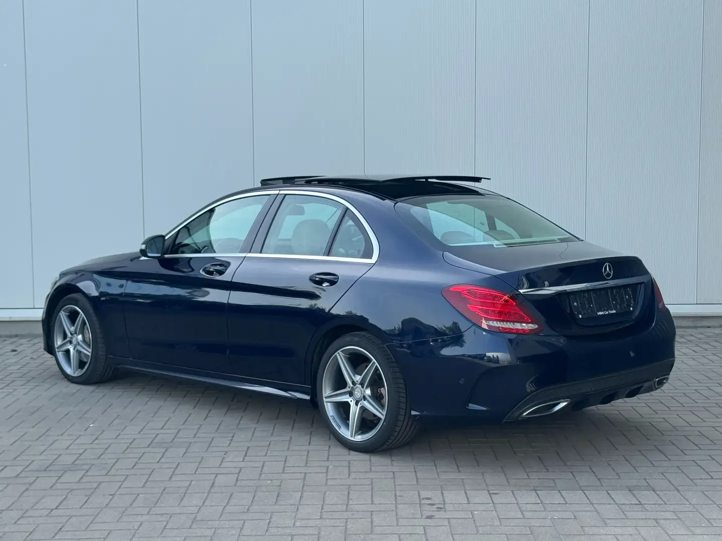 Mercedes-Benz C 220 d✅AMG Line GARANTIE Pano Autom 7G-Tr Burmester Синій - 2