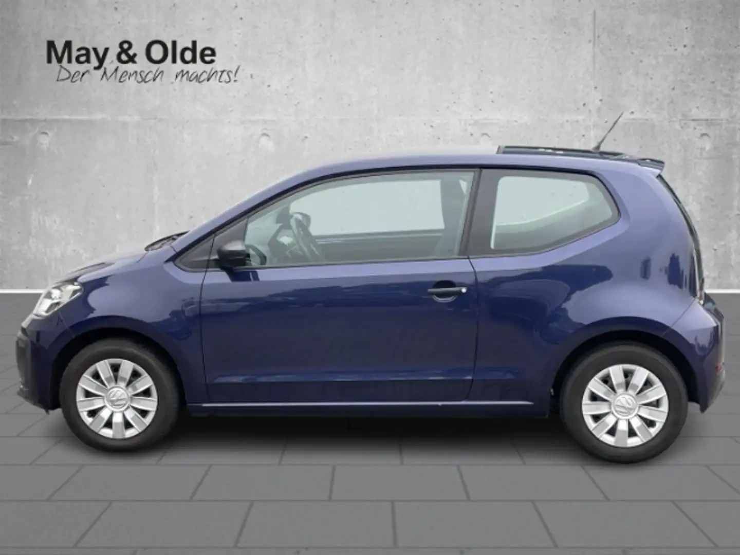 Volkswagen up! 1.0 take 5-Gang 1.Hand ISOFIX Bleu - 2