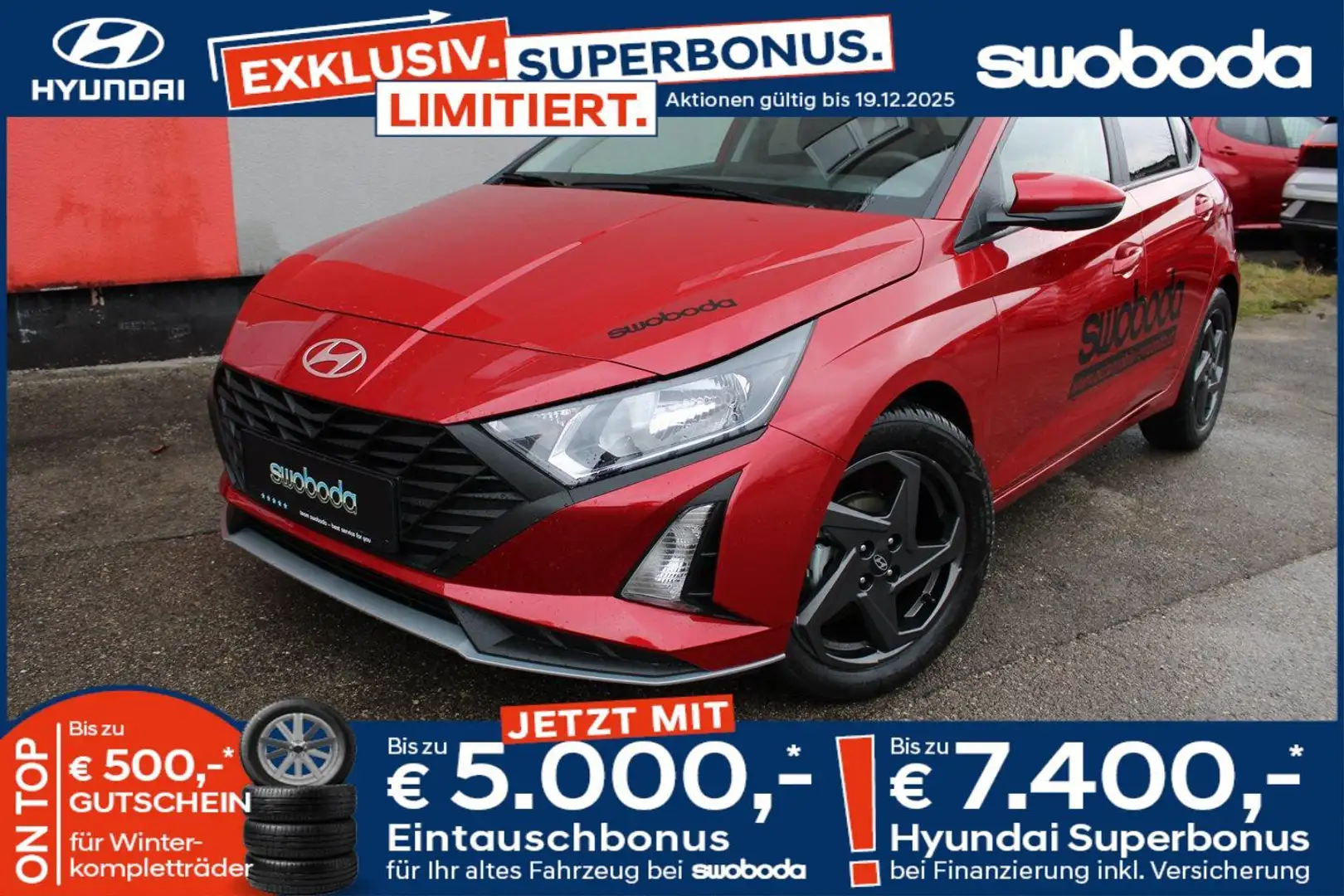 Hyundai i20 (BC3) GO 1.2 MPI b5bg1-P1 Rouge - 1