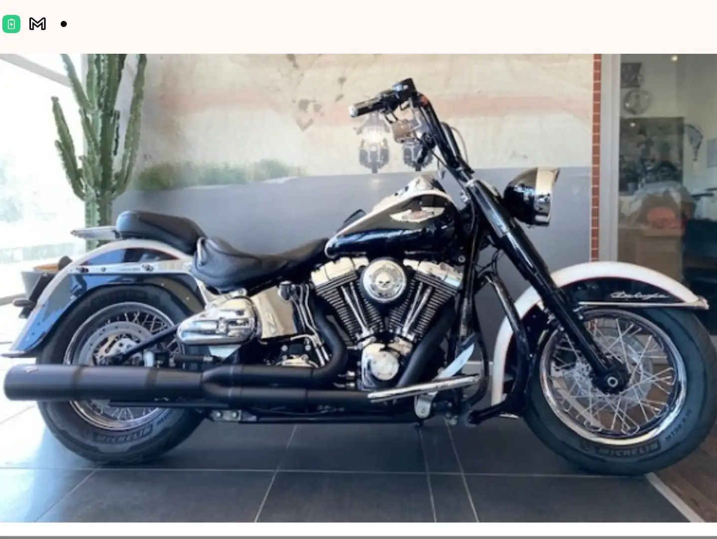 Harley-Davidson Deluxe 1585 Blanc - 1