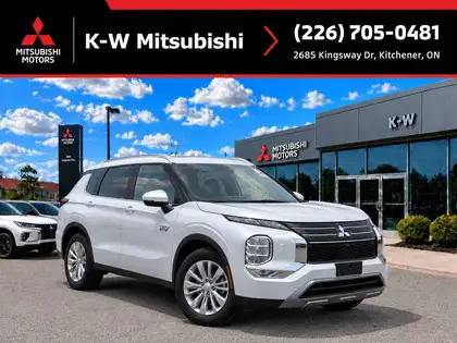 White 2026 Mitsubishi Outlander Hybrid Plug-in SUV / Crossover All-Wheel Drive Automatic