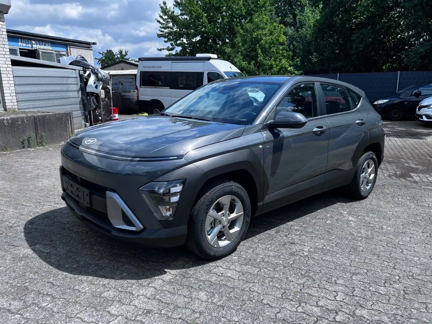 Hyundai KONA 1.0 T-GDI Select Kamera/Navi/Park-Pilot Grau - 1