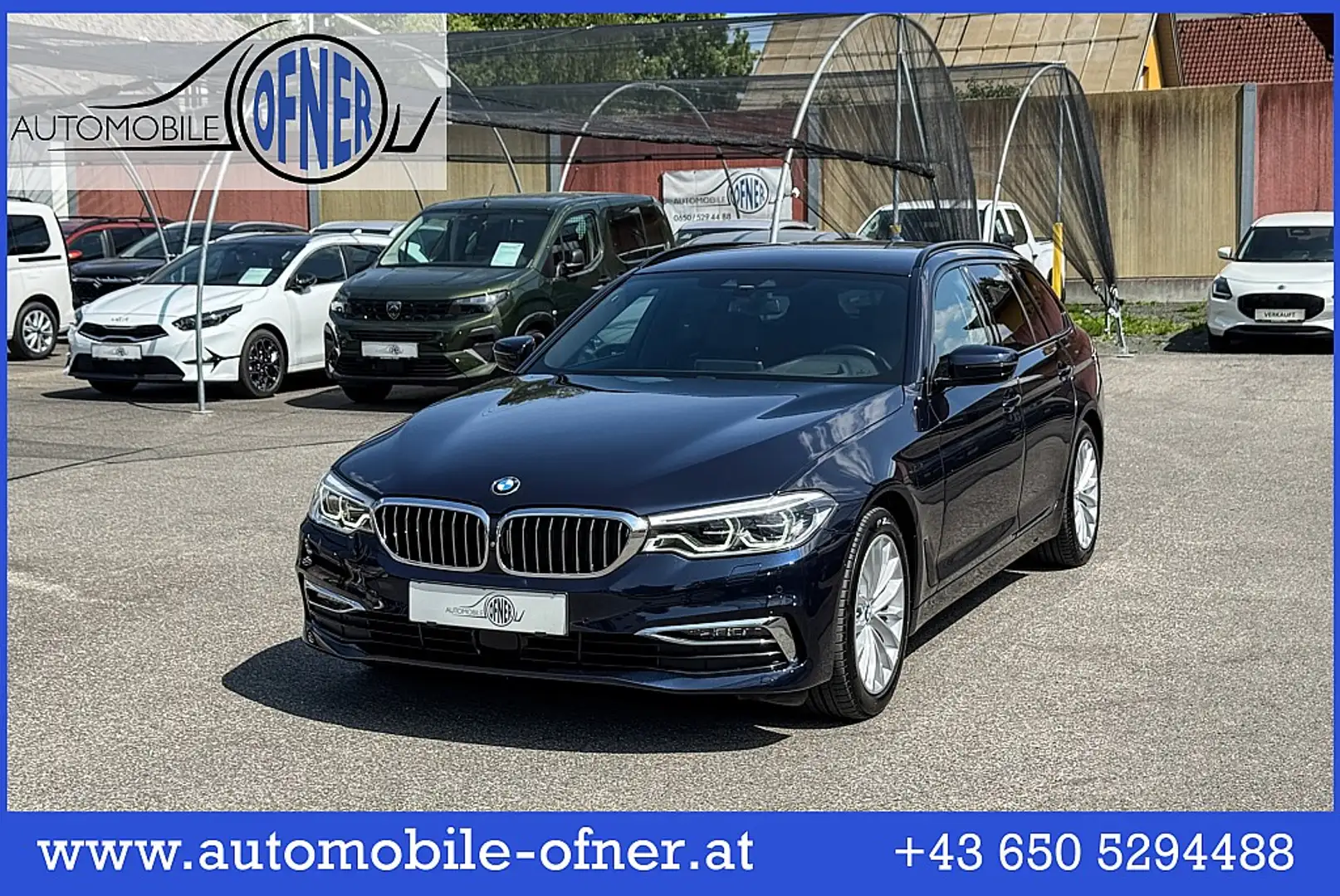 BMW 530 d xDrive Touring Aut. Luxury Line AHK HeadUp 36... Blue - 1