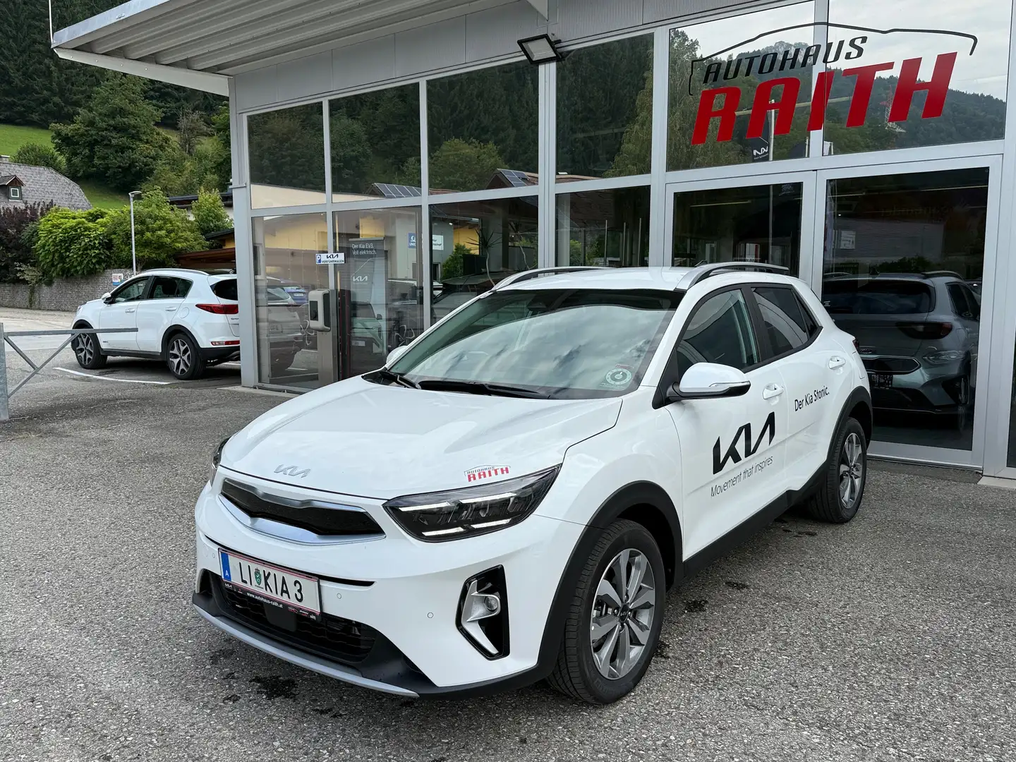 Kia Stonic 1,0 TGDI GPF Gold UVO isg Blanc - 1