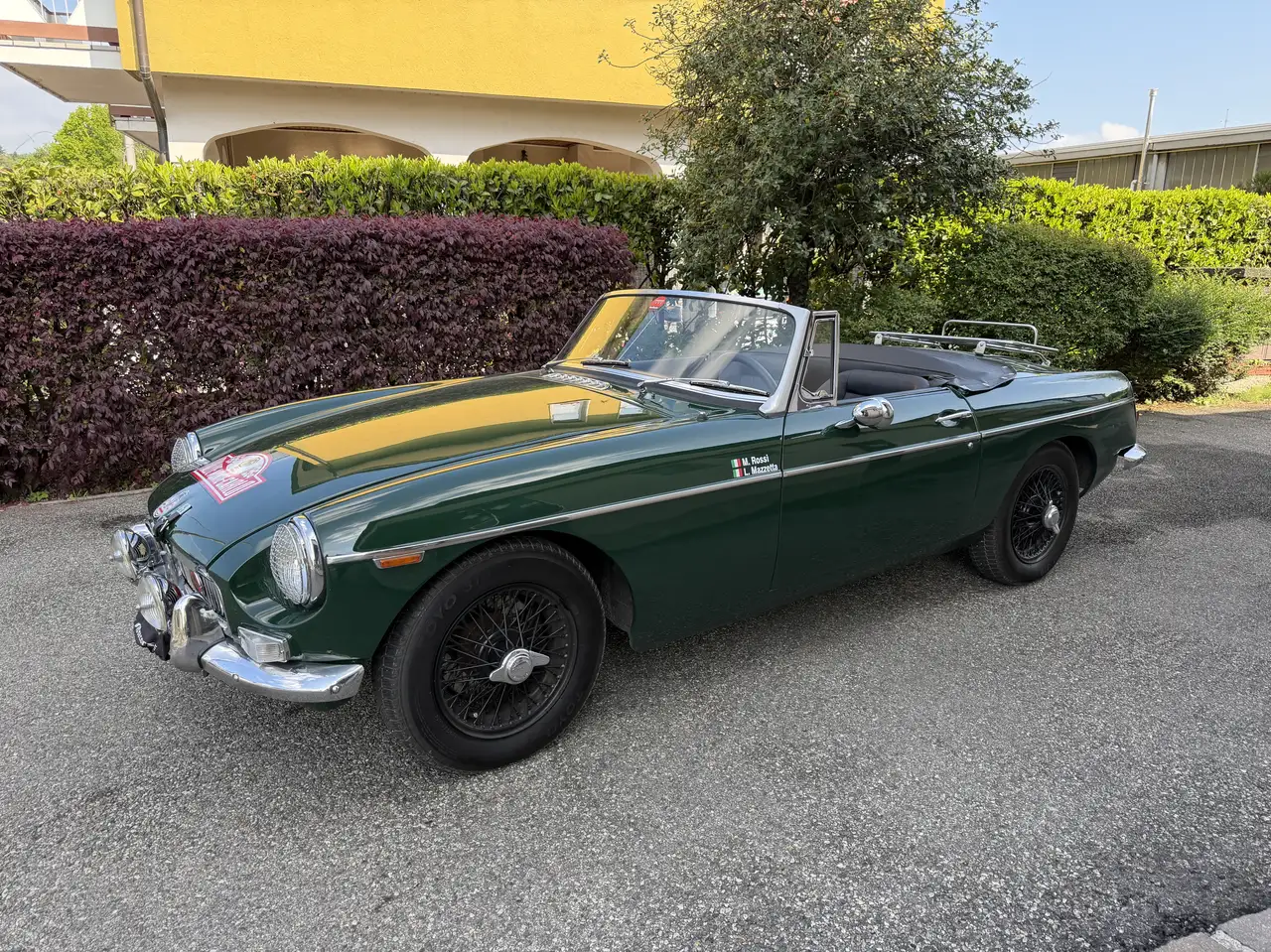 MG B Roadster Versione Works Rally, foto 2