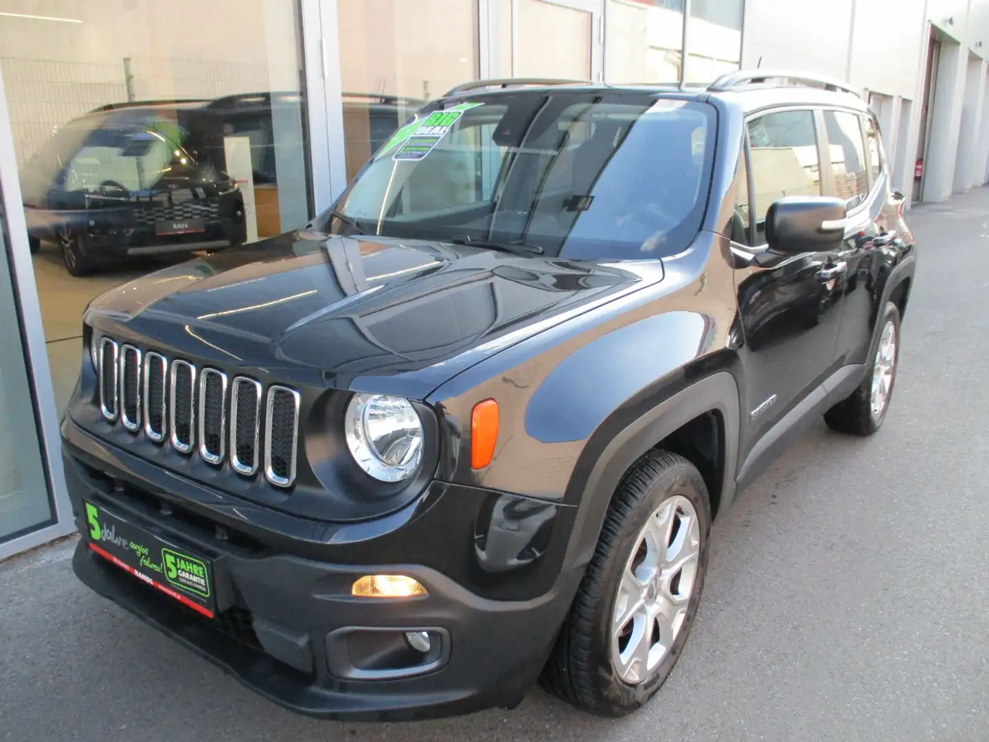 Jeep Renegade 2.0 MultiJet (Automatik) Limited AHK+SD Schwarz - 2