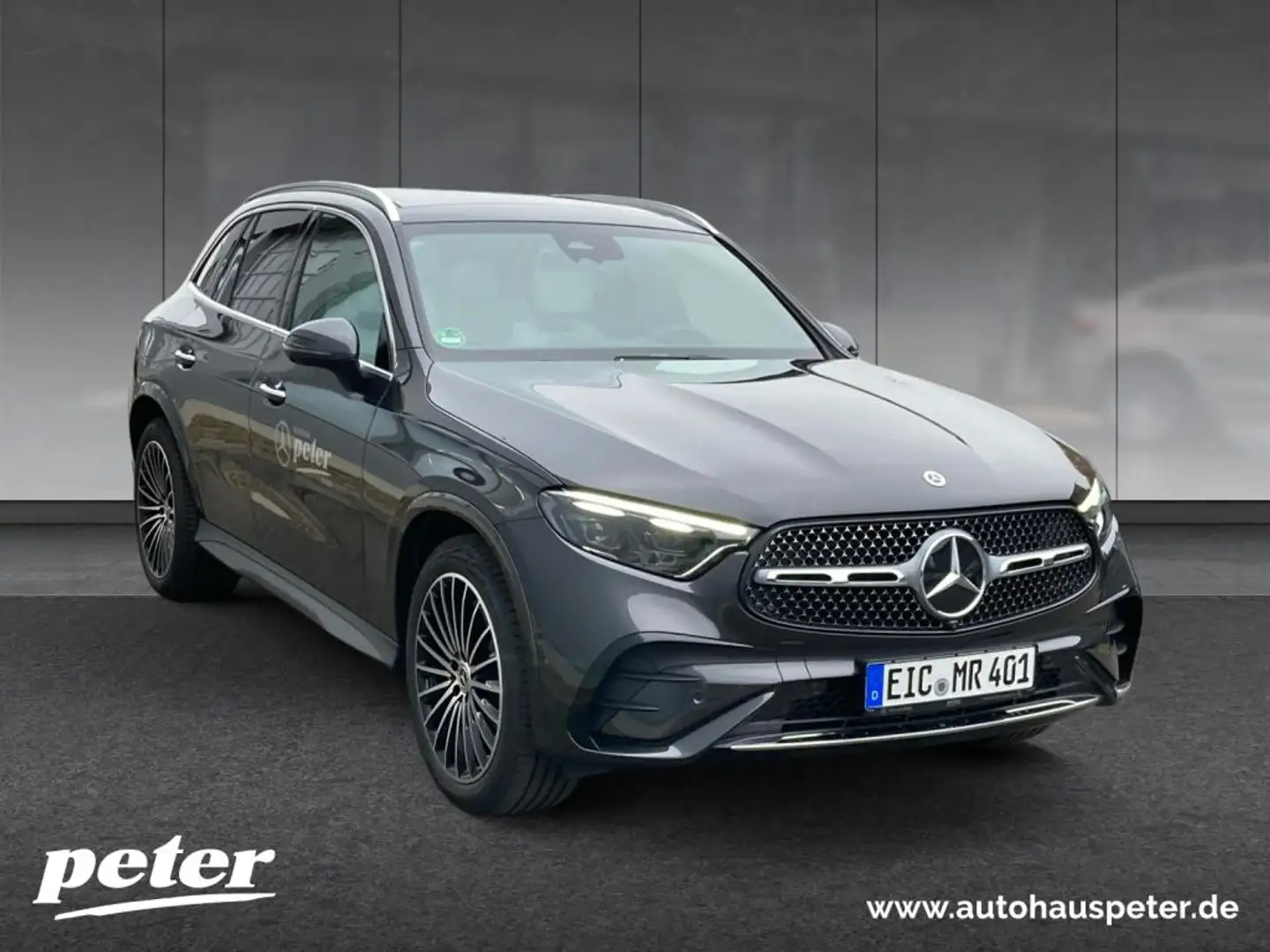 Mercedes-Benz GLC 220 d 4M AMG/20"/DIGITAL/Panorama-SD/360°K/ Grigio - 2