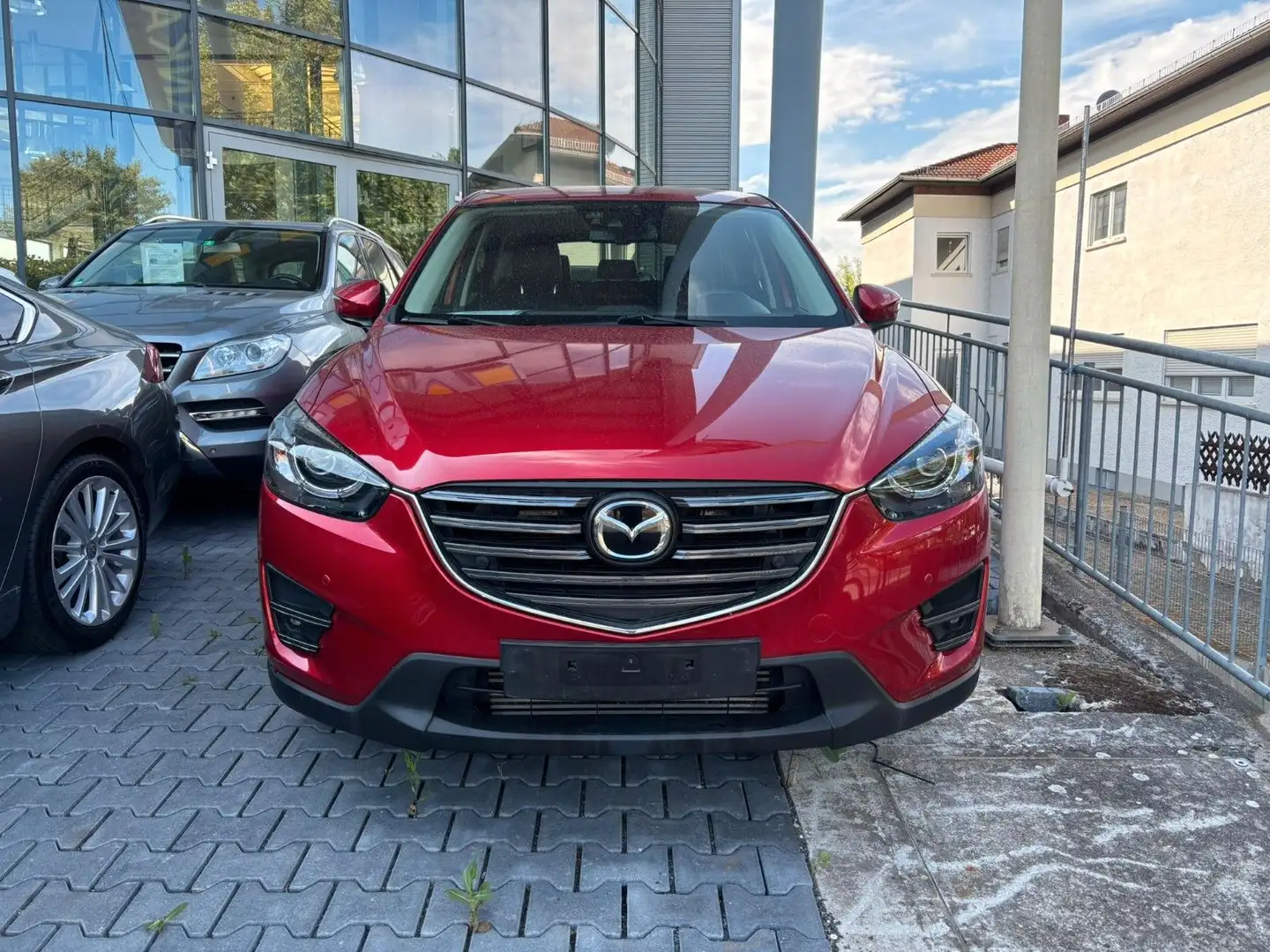 Mazda CX-5 Sports-Line AWD Automatik Schiebedach Leder Rot - 2