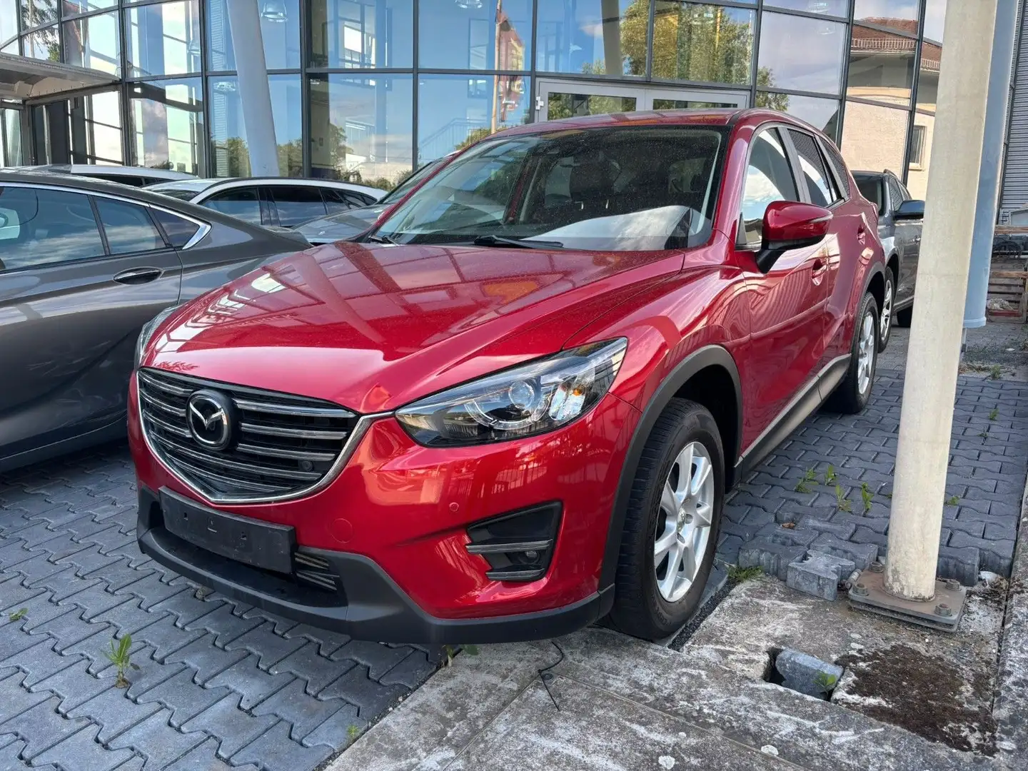 Mazda CX-5 Sports-Line AWD Automatik Schiebedach Leder Rot - 1