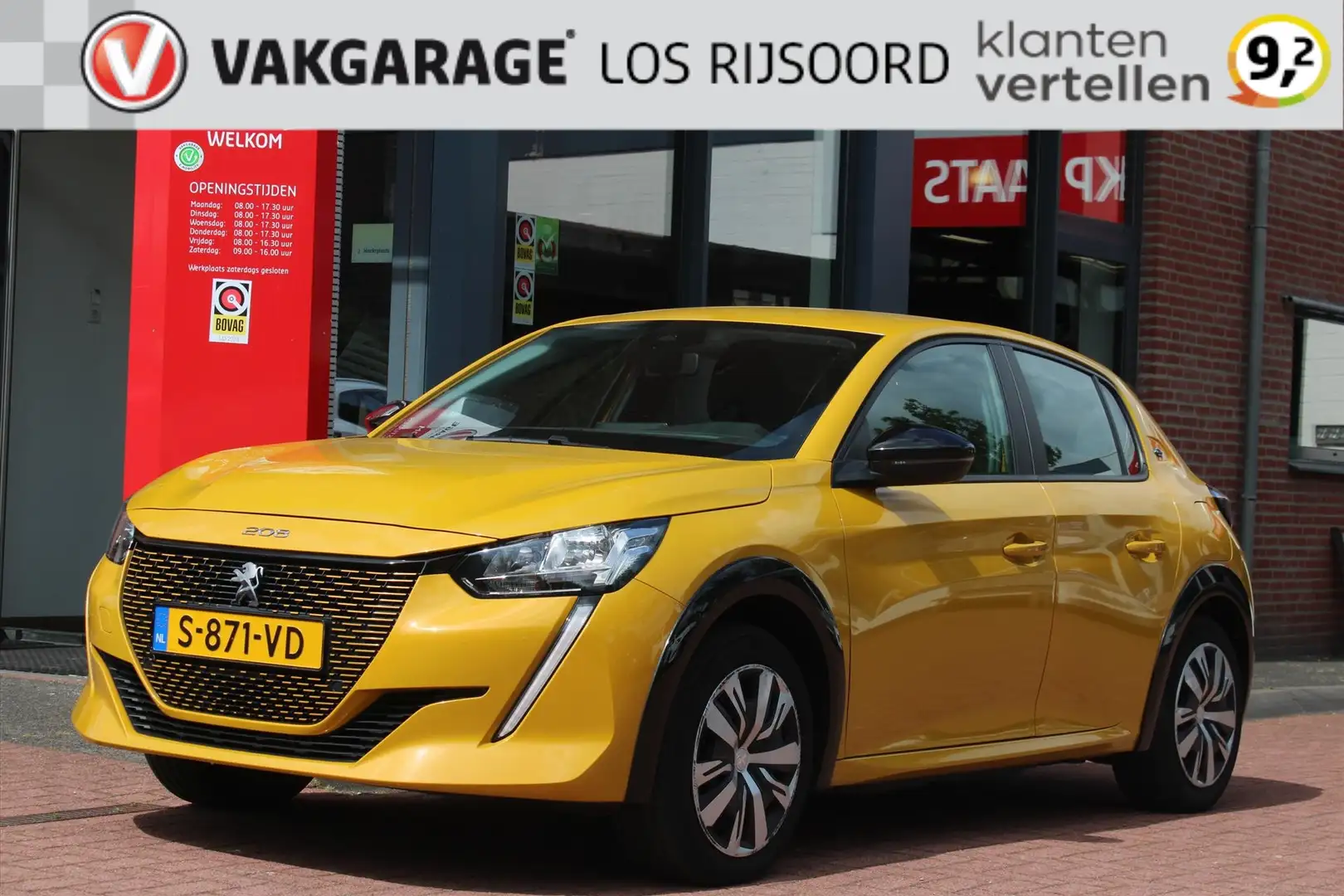 Peugeot e-208 EV 50 kWh *Active* | SOH 100% | 3 fase | Carplay | Galben - 1
