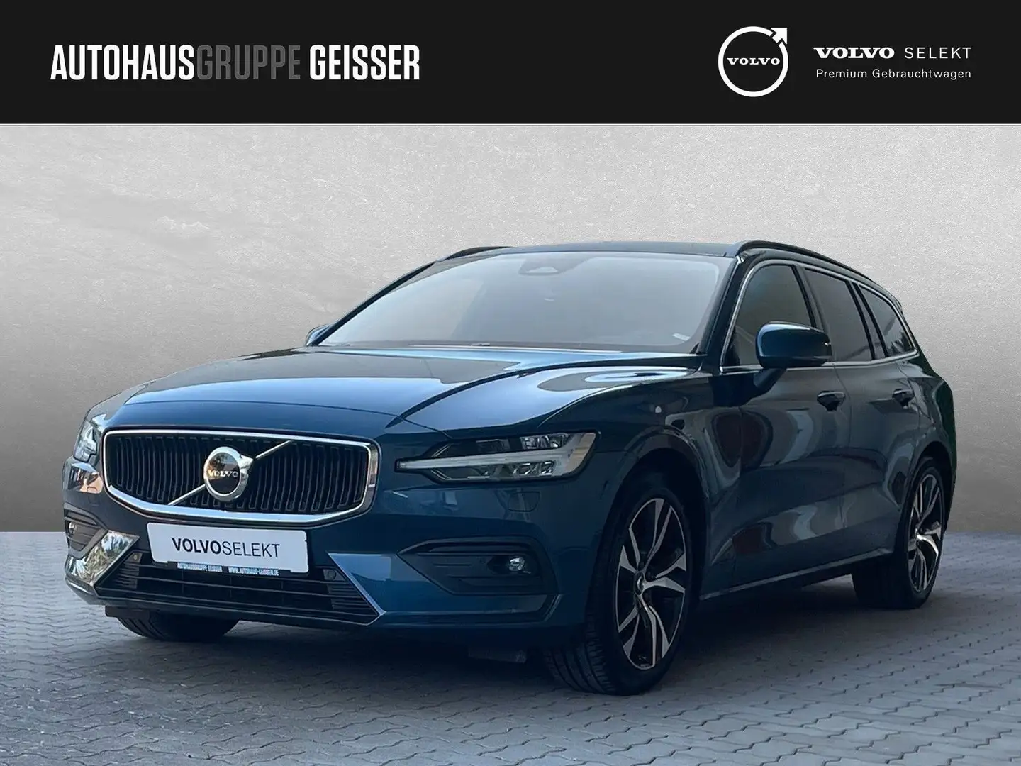 Volvo V60 B4 Mild-Hybrid Core AHK ACC BLIS LED Blau - 1