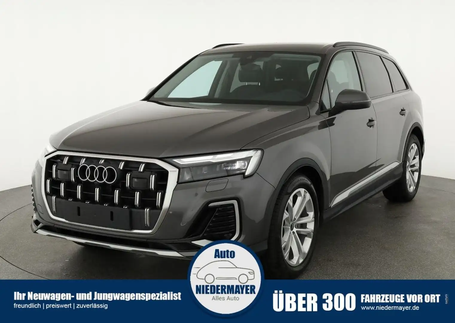 Audi Q7 50 TDI quattro, Luft, AHK, Leder, Kamera, Tour, 4- Grau - 1