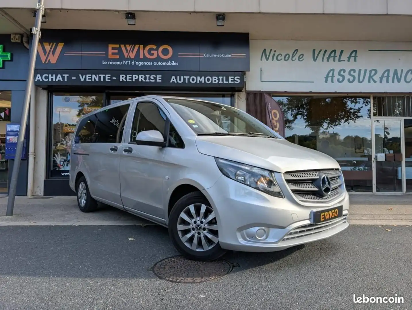 Mercedes-Benz Vito Mercedes TOURER III (W447) 116 CDI BLUEEFFICIENCY LONG PRO 7G-TRONIC PLUS 9 PLACES Gris - 1