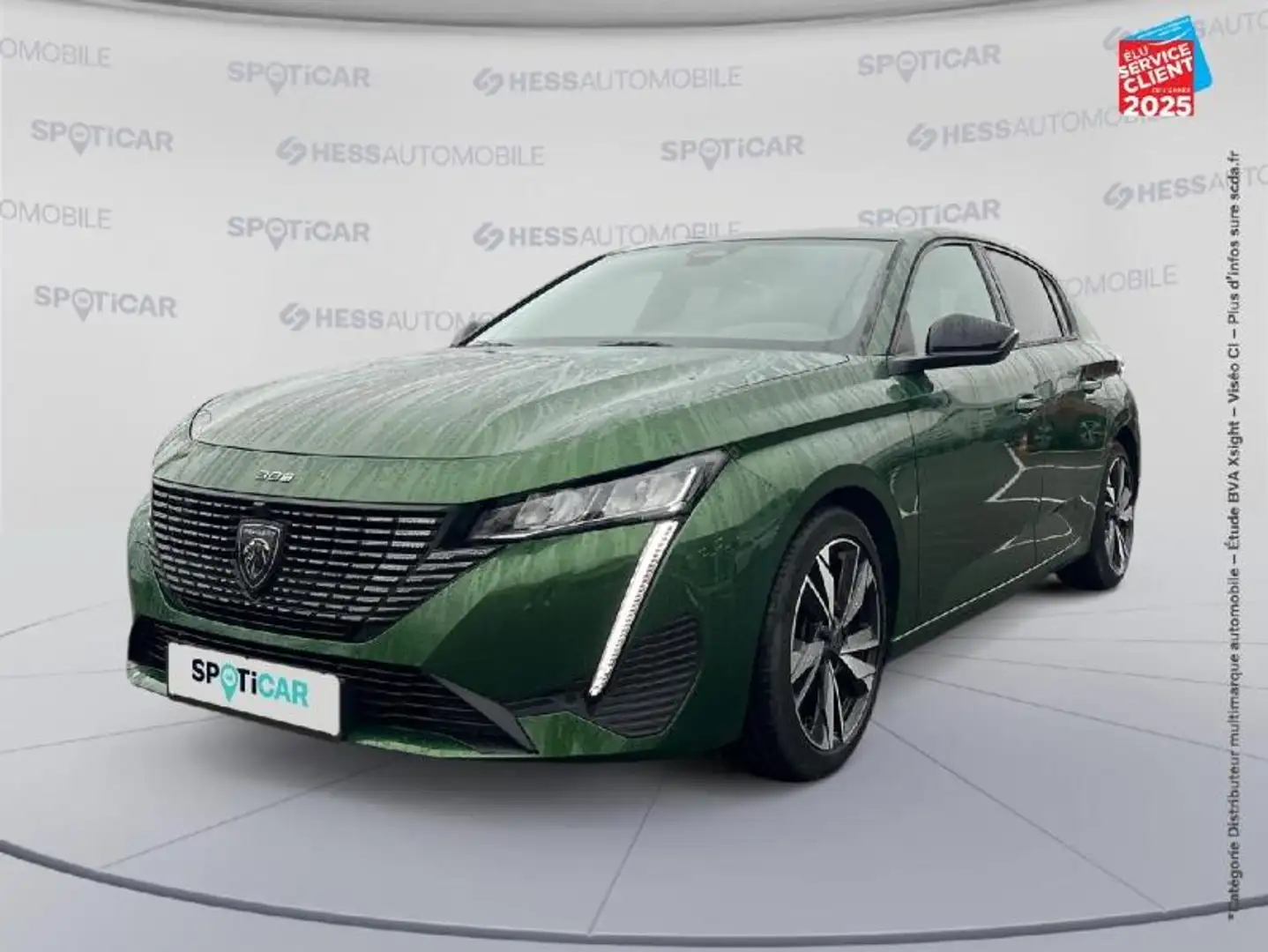 Peugeot 308 1.2 PureTech 130ch S\u0026S Allure EAT8 Vert - 1