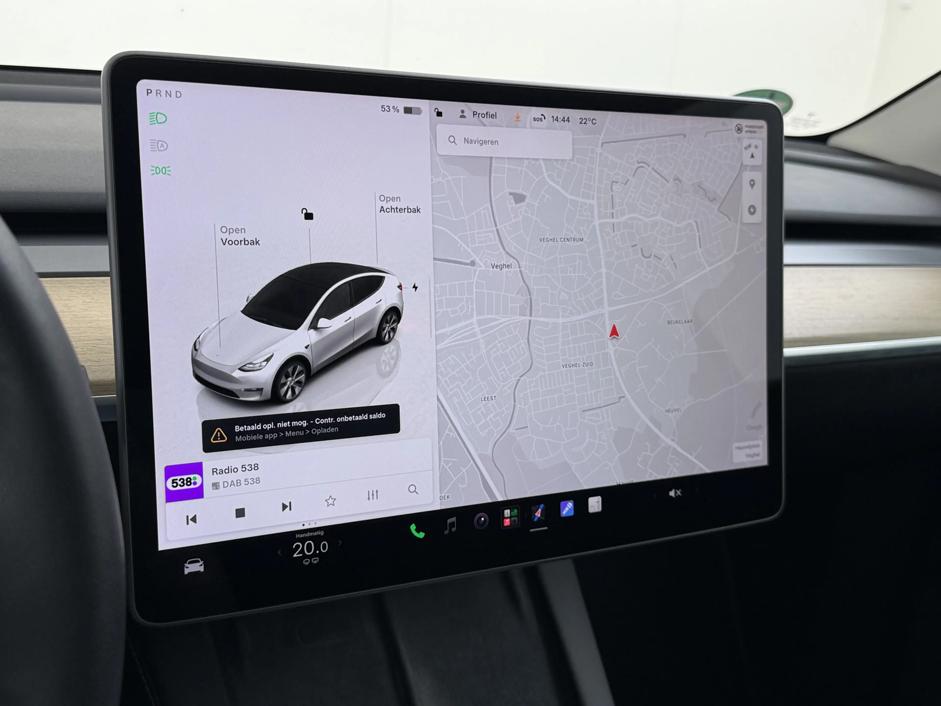 Tesla Model Y RWD 300PK SOH 90% Trekhaak Warmtepomp LFP-Accu Pre — photo 14