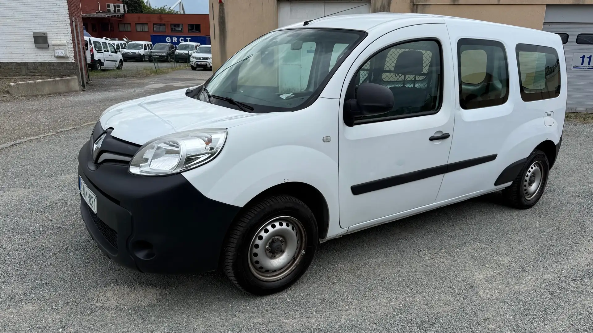 Renault Kangoo Maxi_4900€ netto_Gekeurd+garantie Blanc - 1