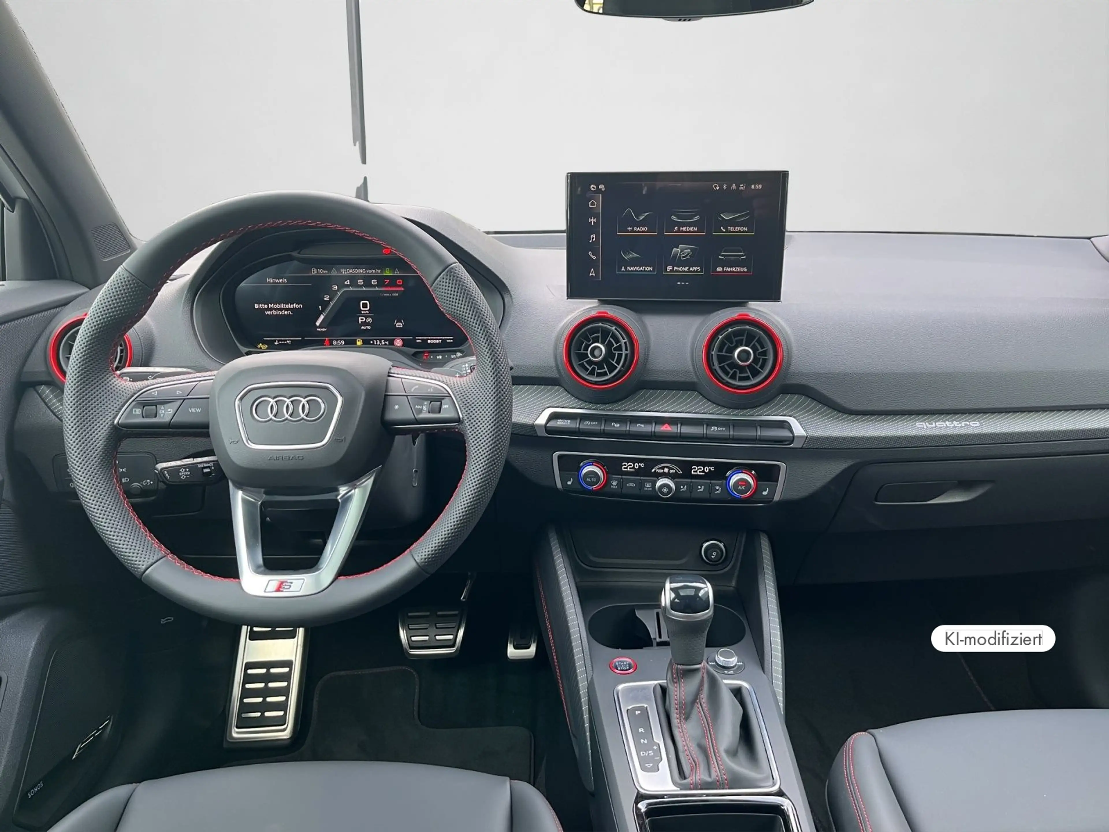 Audi SQ2 Panorama-Schiebedach, AHK, Matrix LED, Komfo — photo 4