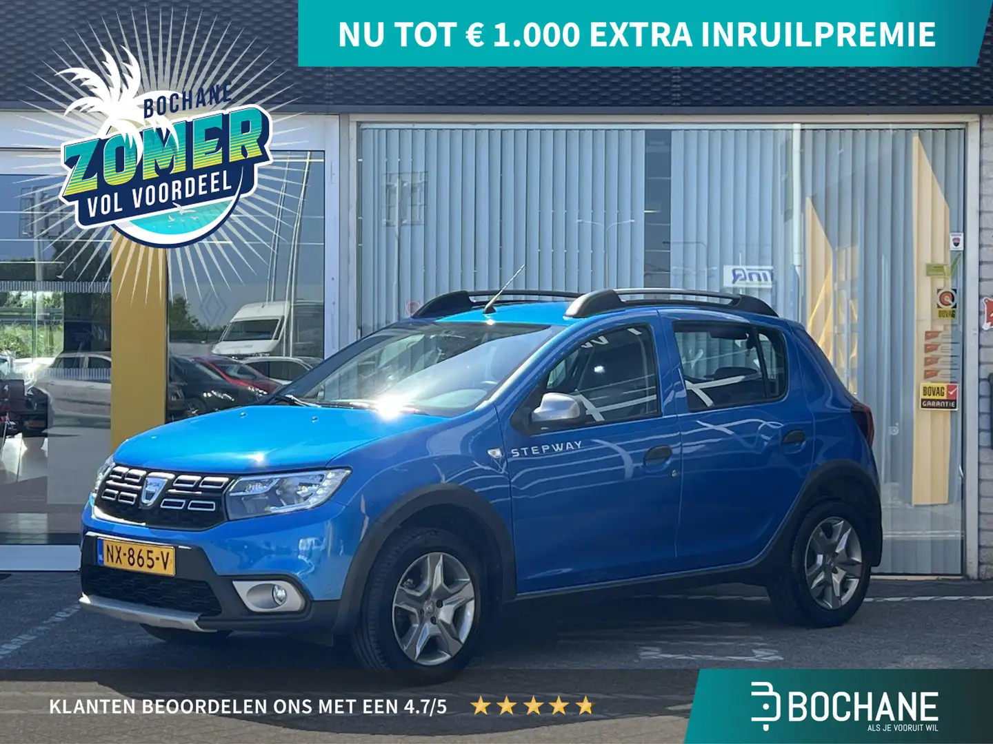 Dacia Sandero 0.9 TCe Bi-Fuel SL Stepway | Trekhaak | Achteruitr Azul - 1
