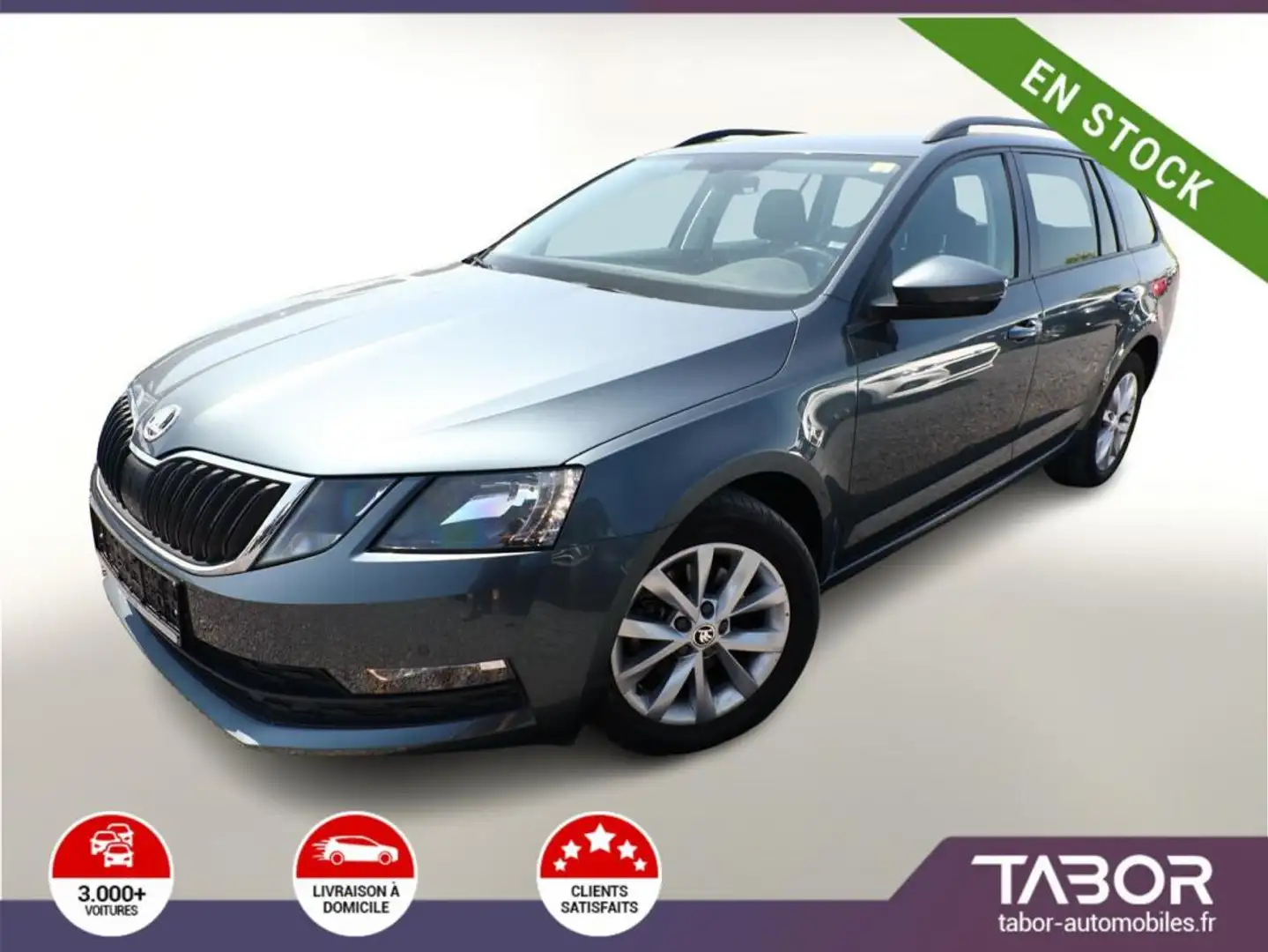 Skoda Octavia 2.0 TDI 150 DSG Ambition GPS SmLi Gris - 1