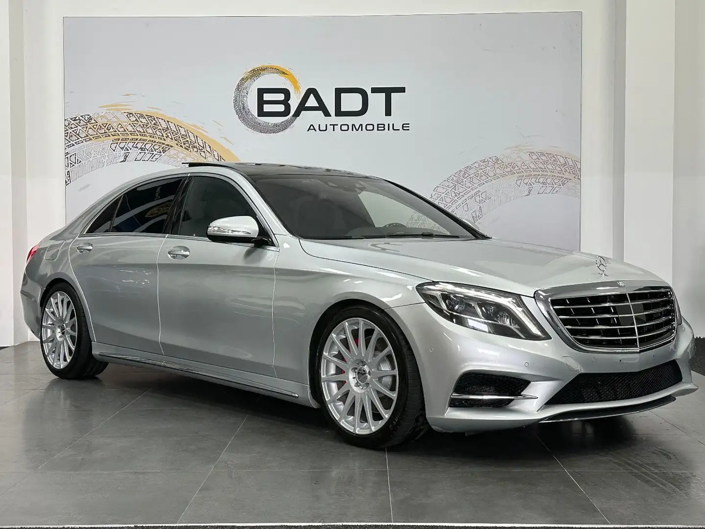 Mercedes-Benz S 500 Lang AMG LINE PANO DISTRONIC Argent - 1