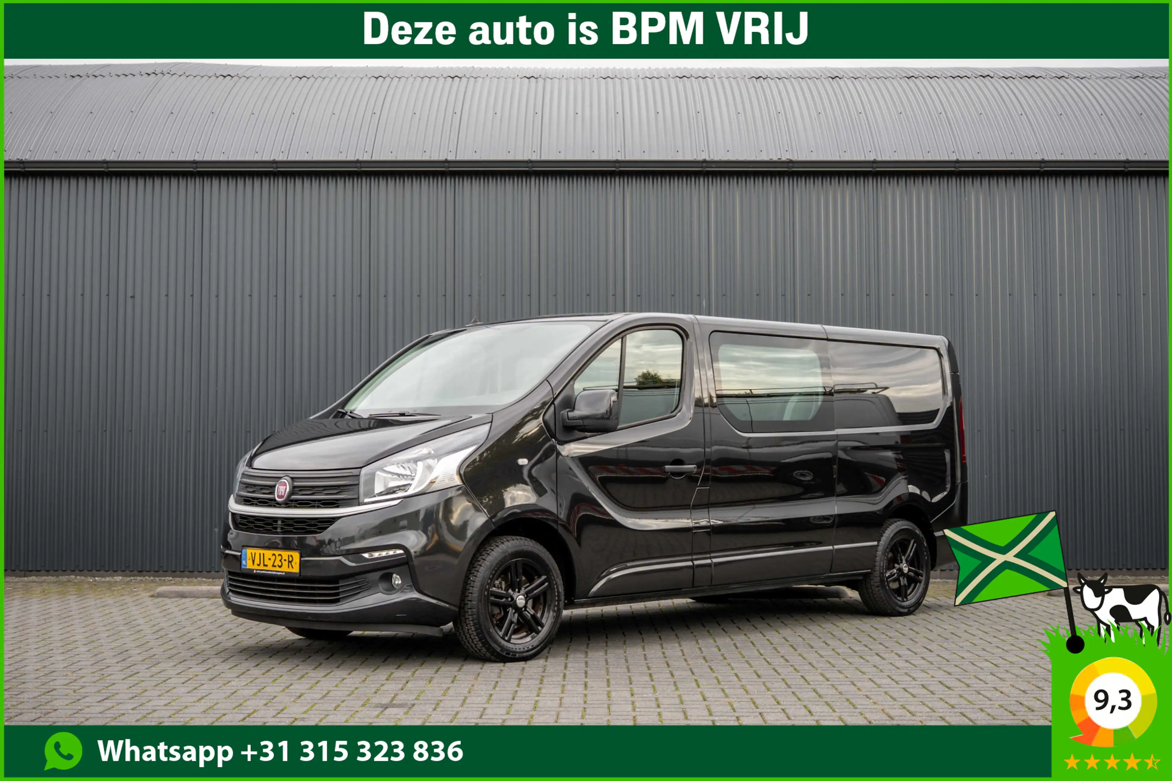 Fiat Talento 2.0 EcoJet L2H1 | 145PK | DC 5-Zits | Camera | Cru